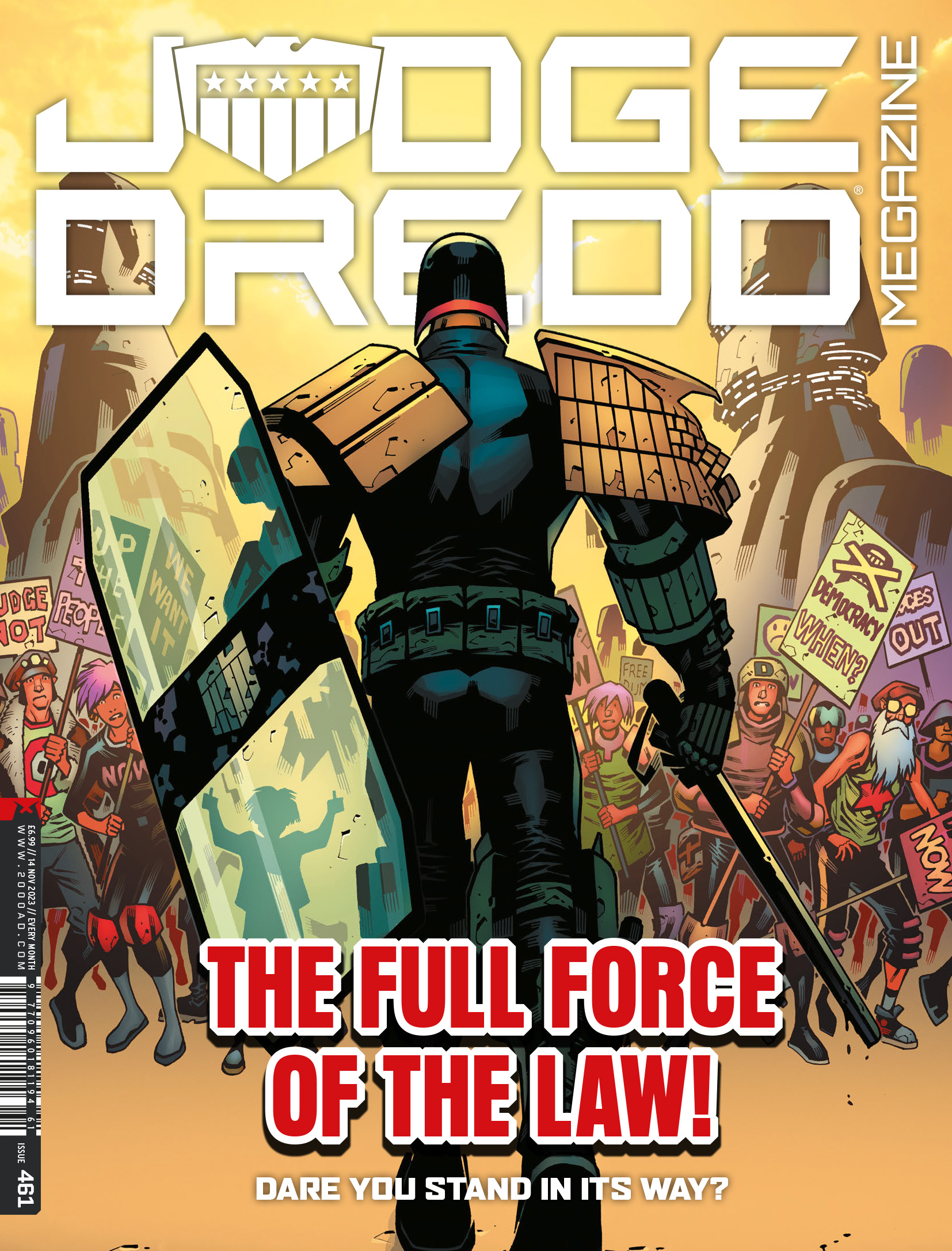 Read online Judge Dredd Megazine (Vol. 5) comic -  Issue #461 - 1