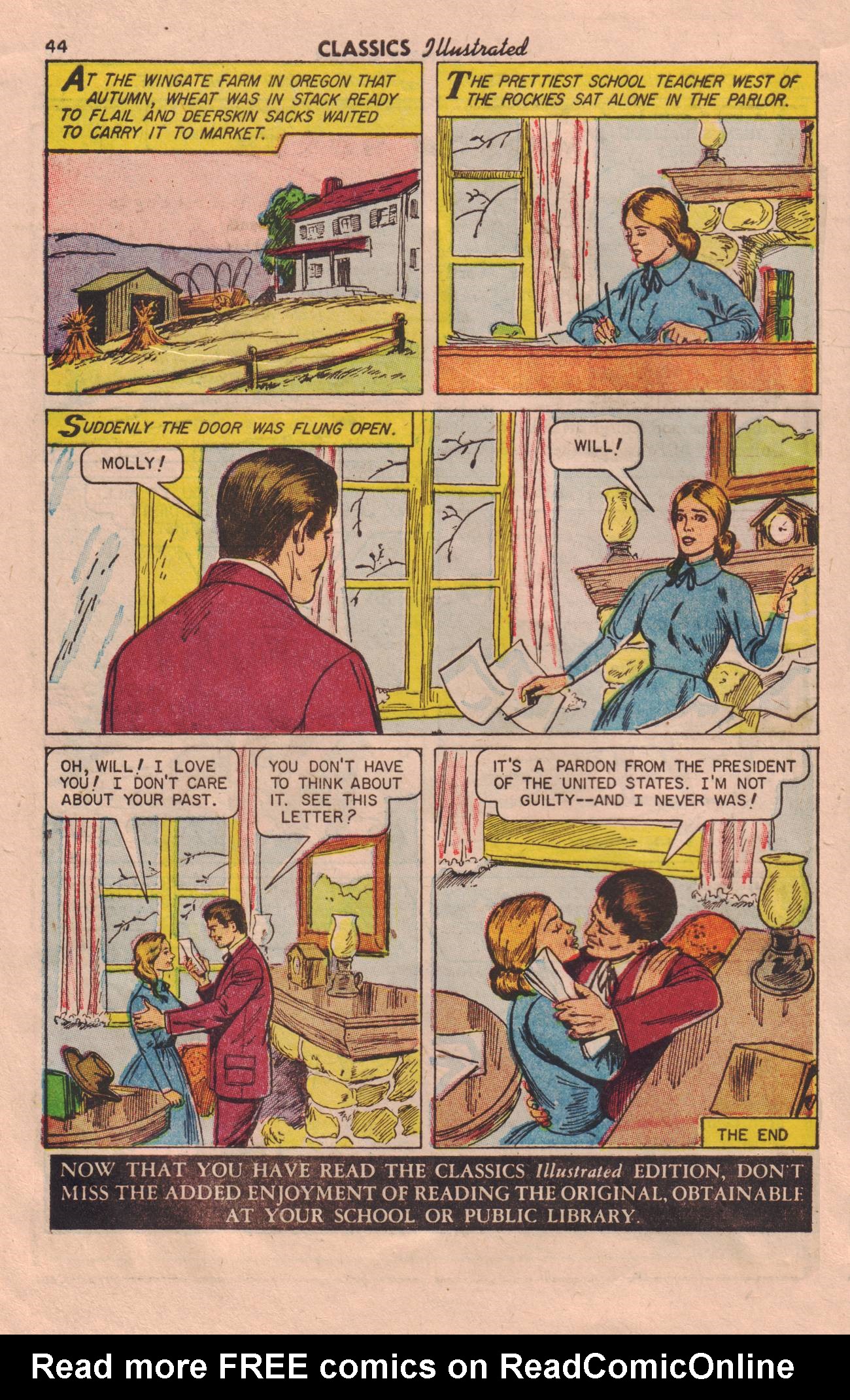 Read online Classics Illustrated comic -  Issue #131 - 46