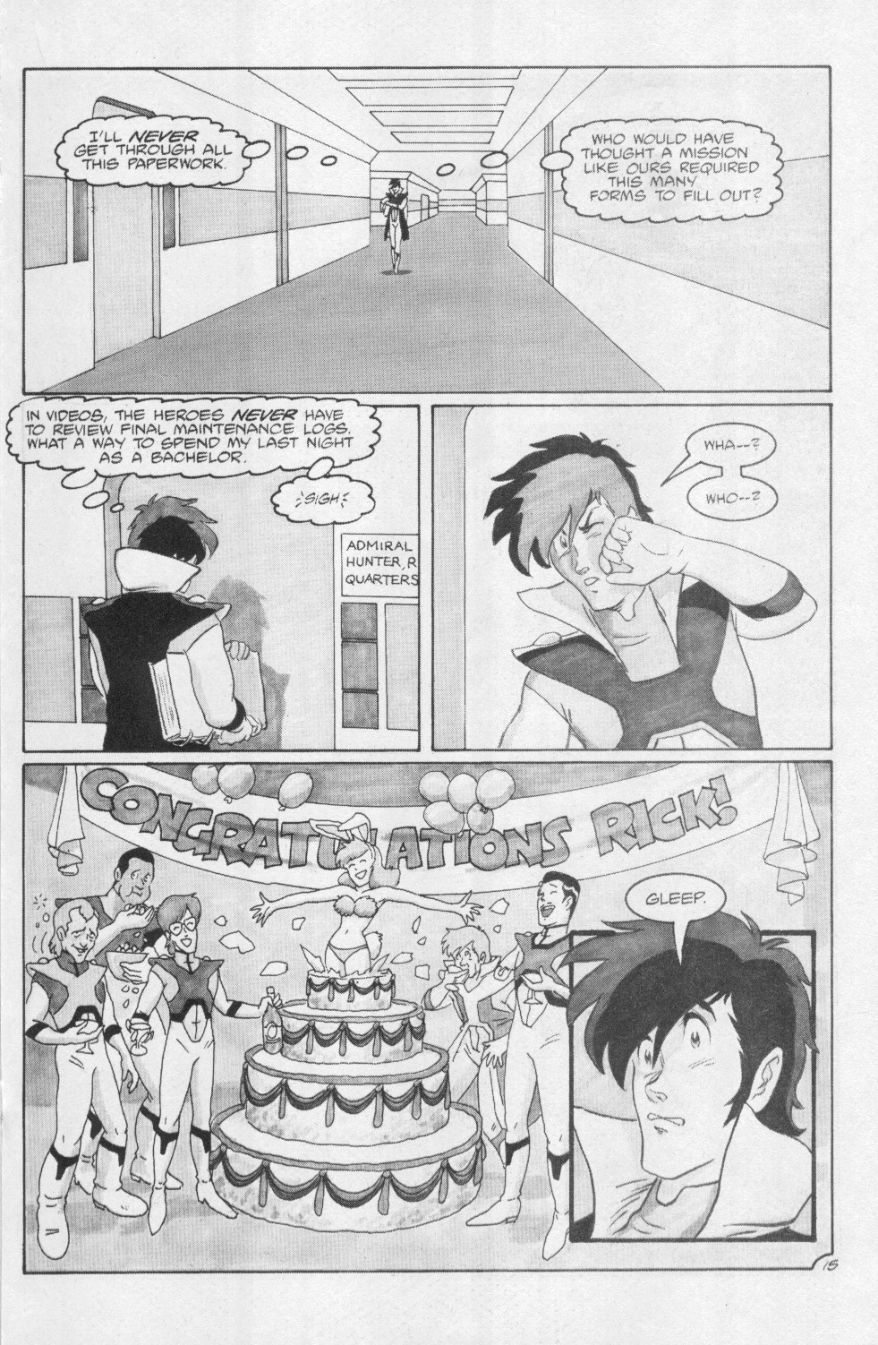 Read online Robotech II: The Sentinels comic -  Issue # _Wedding Special 1 - 17