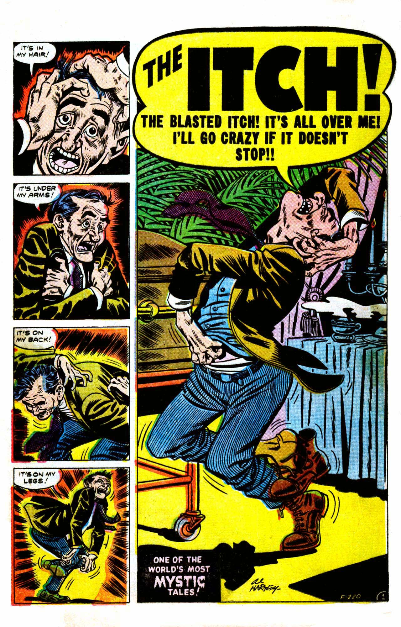 Read online Mystic (1951) comic -  Issue #35 - 16