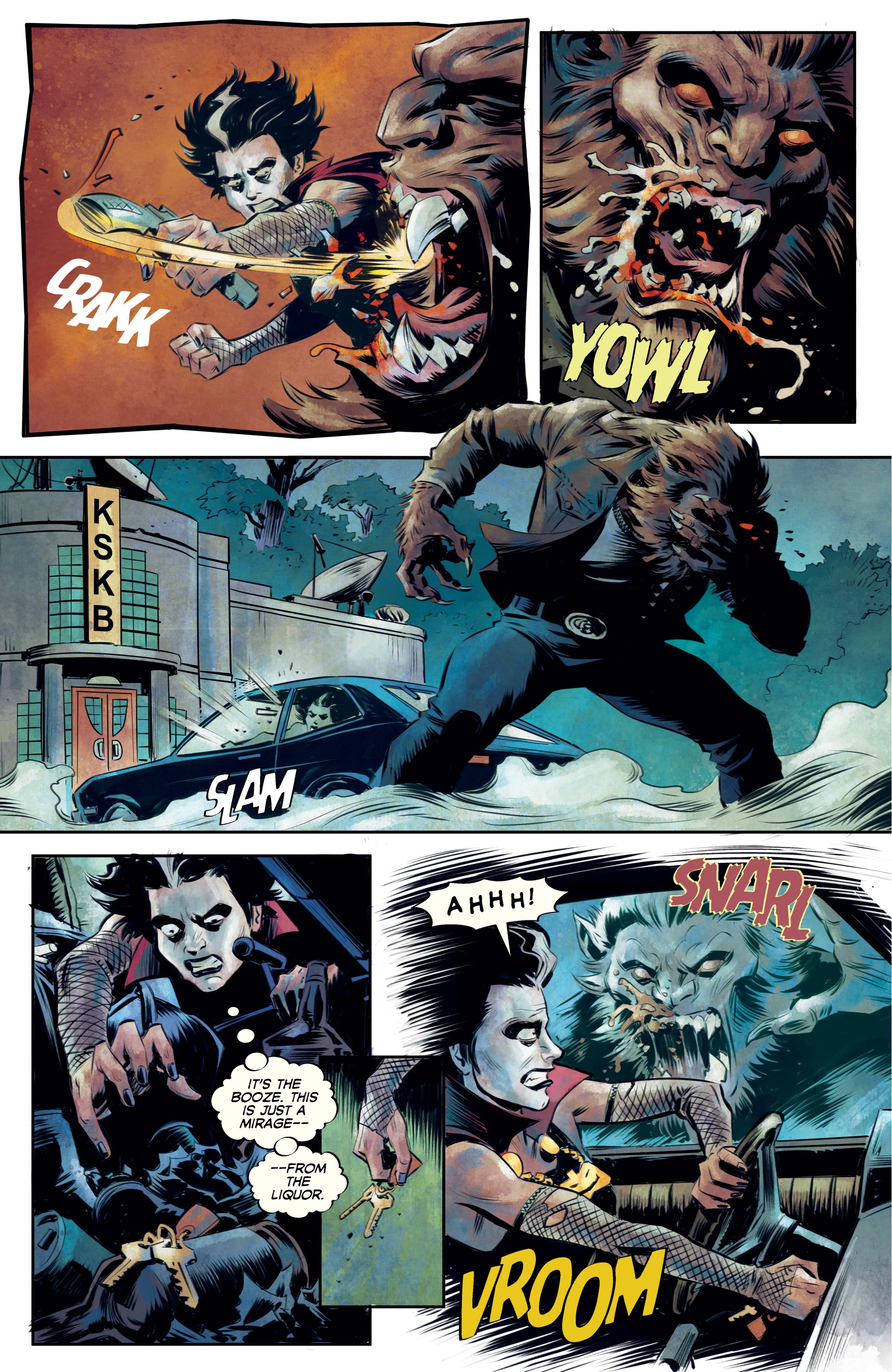 Read online Count Crowley: Reluctant Midnight Monster Hunter comic -  Issue # _TPB - 32
