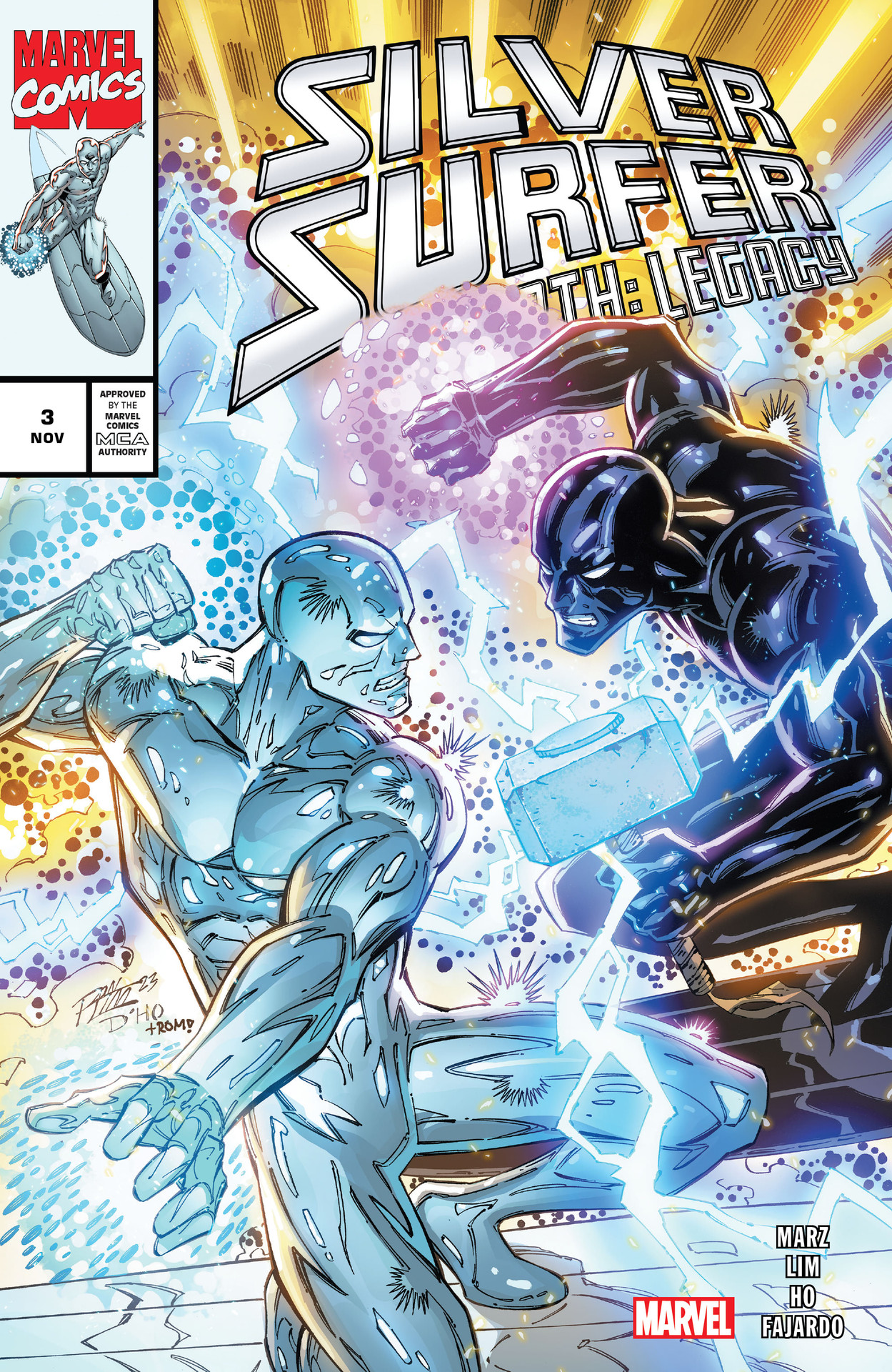 Read online Silver Surfer: Rebirth Legacy comic -  Issue #3 - 1