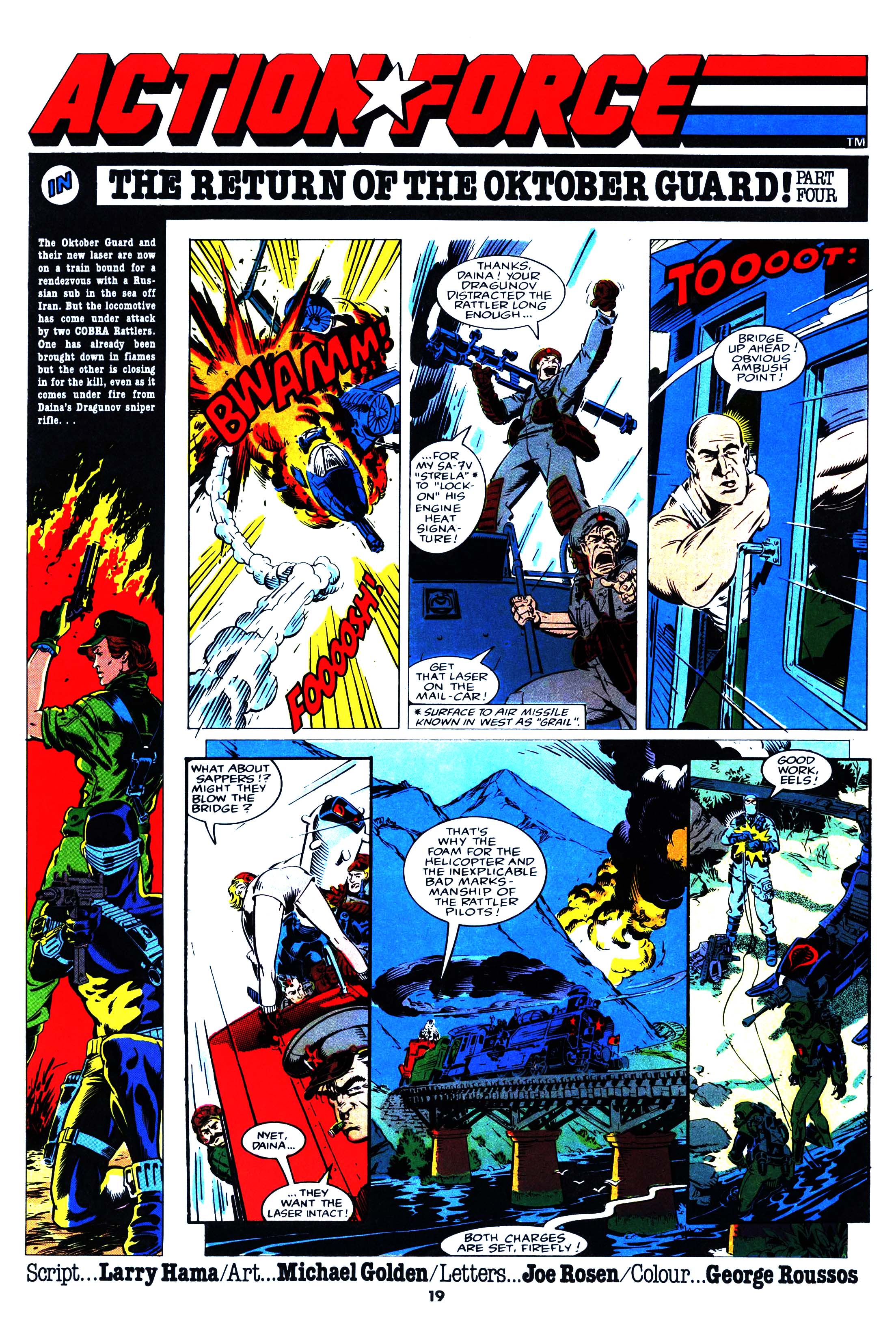 Read online Action Force comic -  Issue #34 - 19