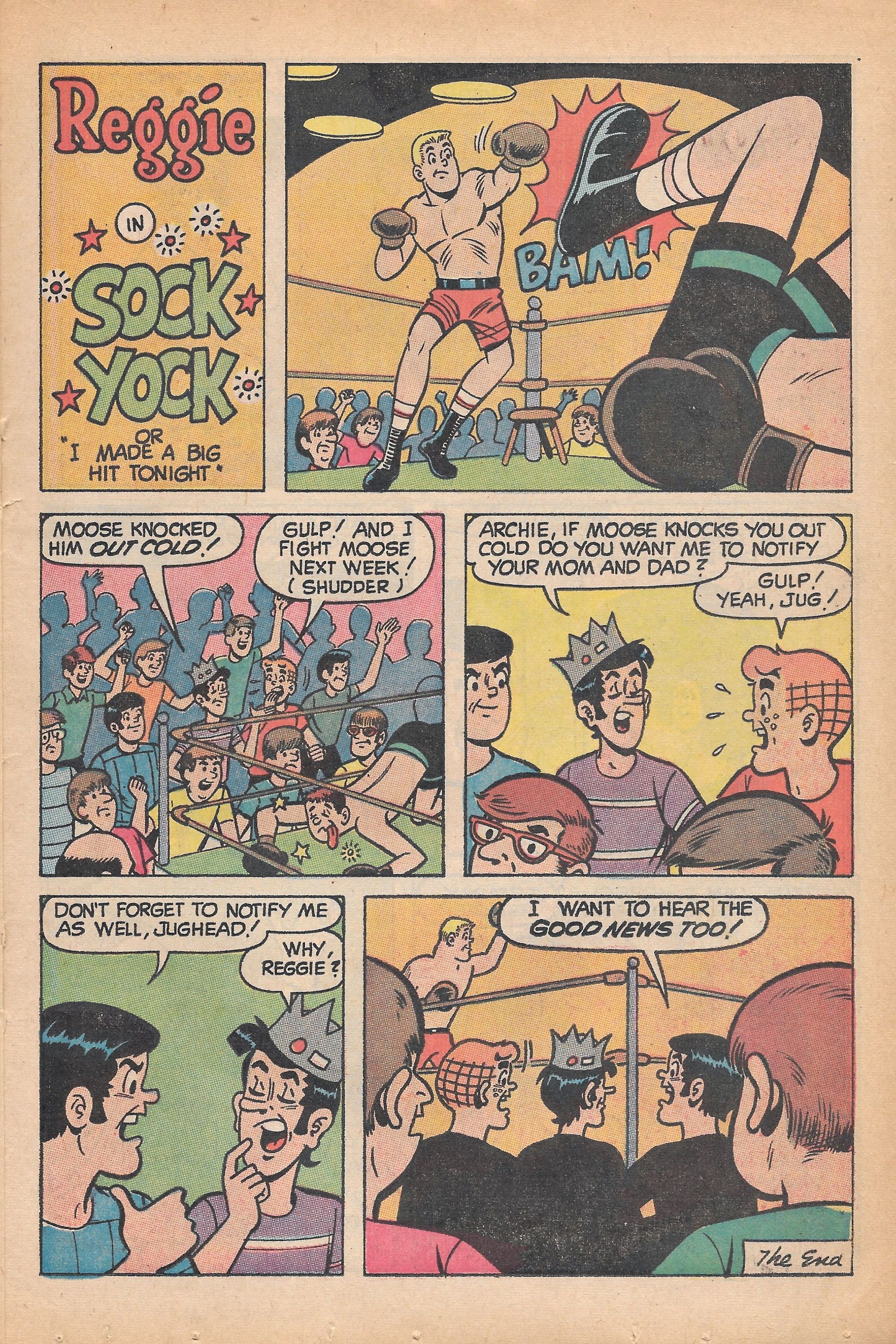 Read online Reggie's Wise Guy Jokes comic -  Issue #11 - 5