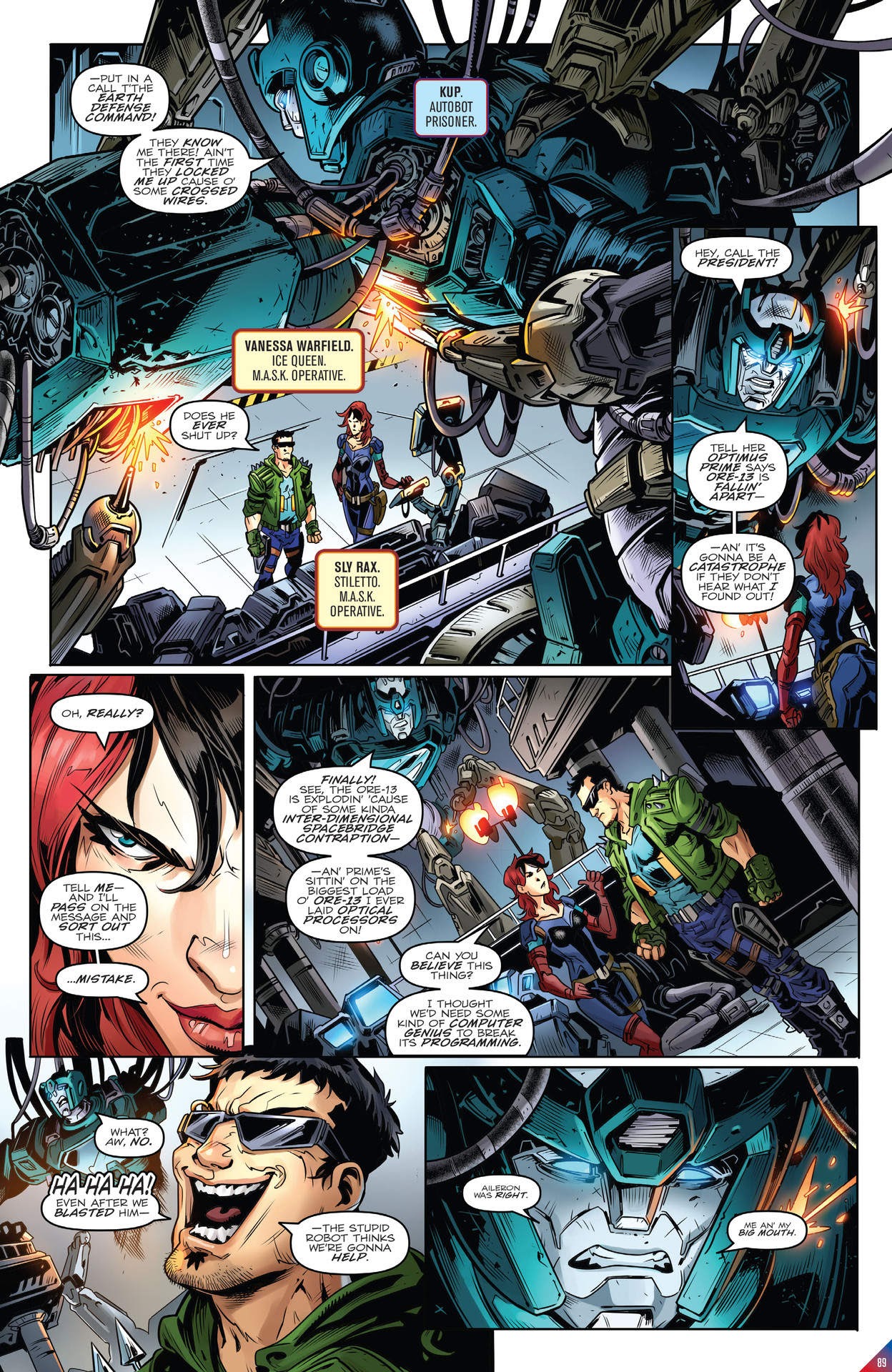 Read online Transformers: The IDW Collection Phase Three comic -  Issue # TPB 1 (Part 1) - 87