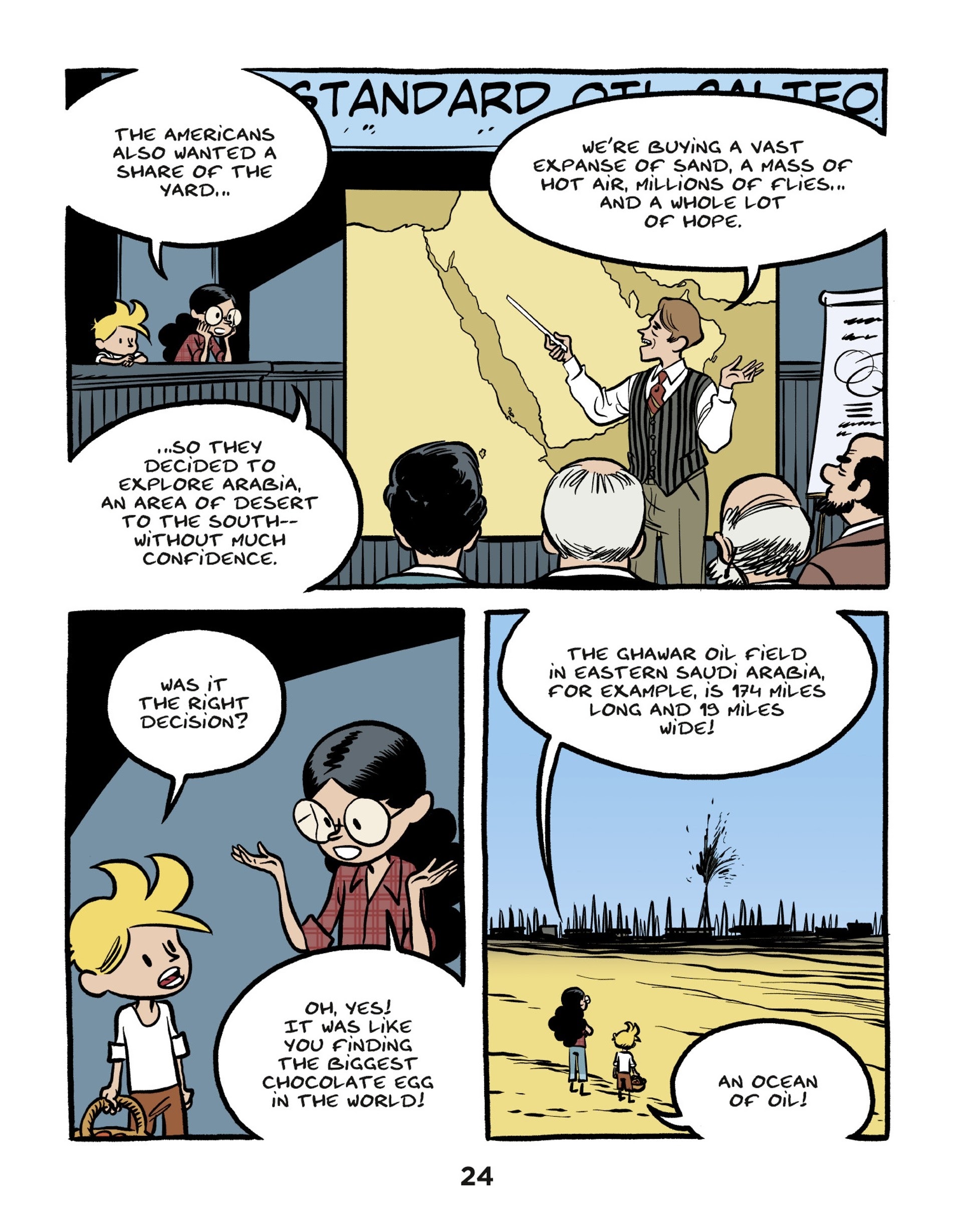 Read online On The History Trail With Ariane & Nino comic -  Issue #4 - 24