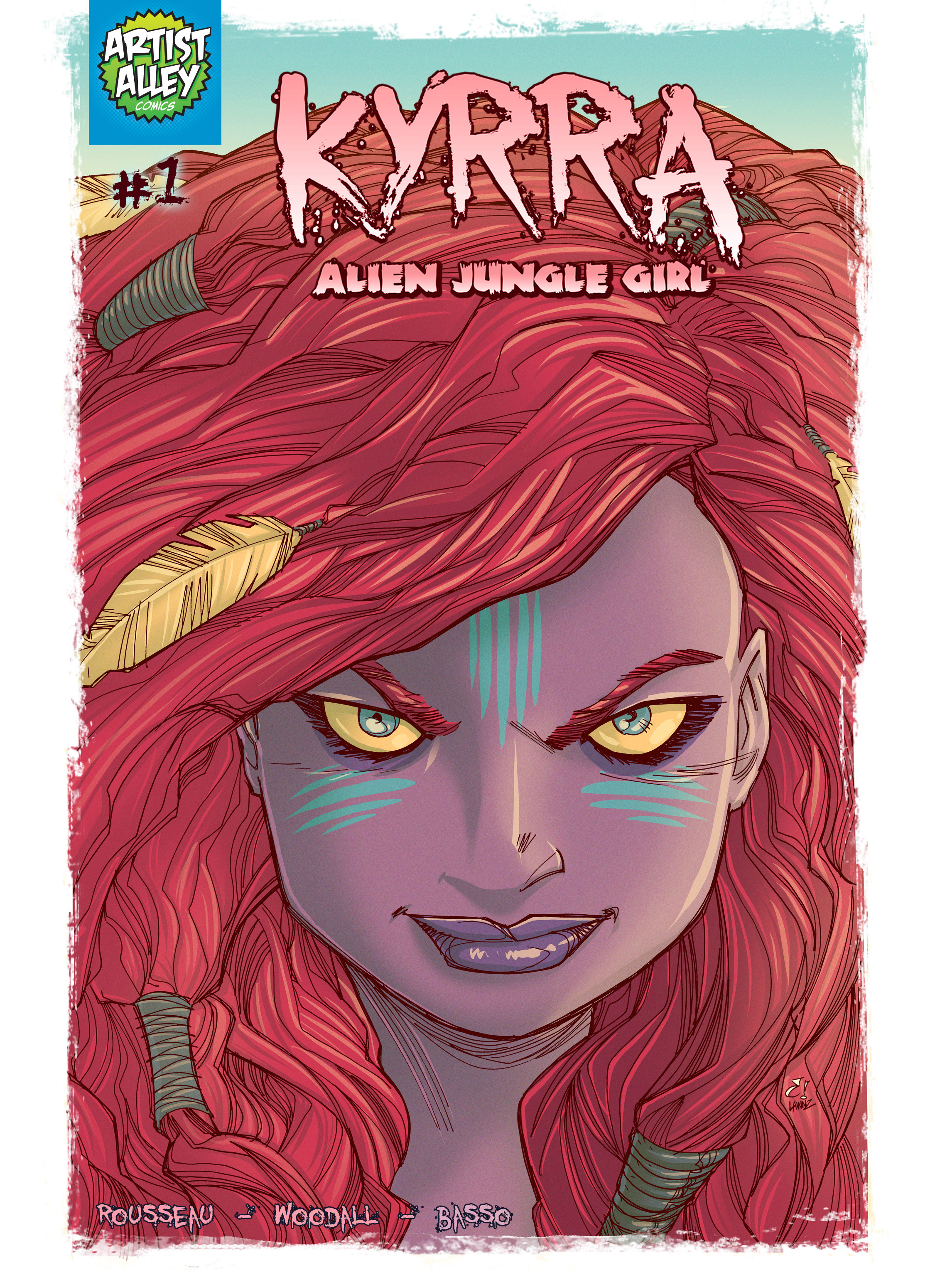 Read online Kyrra: Alien Jungle Girl comic -  Issue #1 - 1