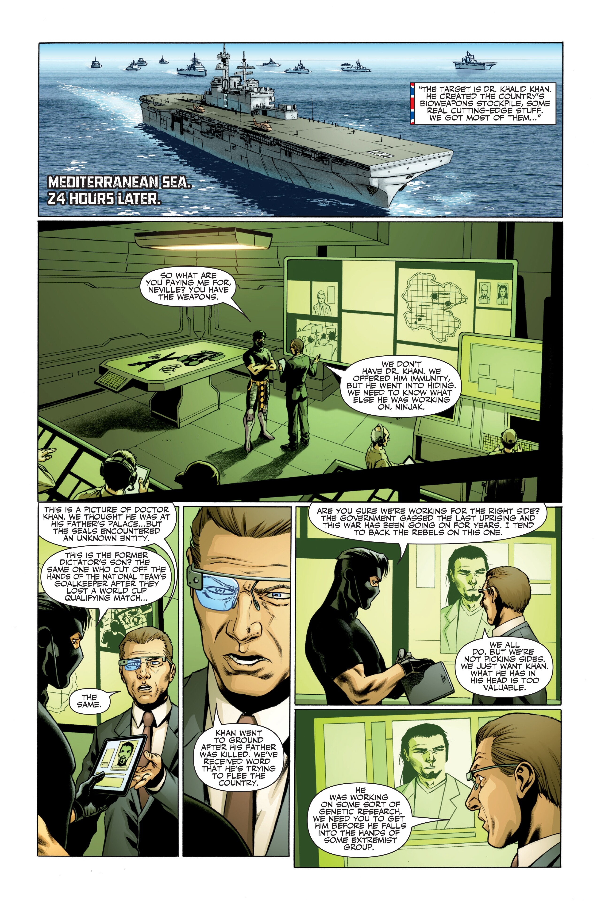 Read online Ninjak (2015) comic -  Issue # _Deluxe Edition 2 (Part 5) - 10