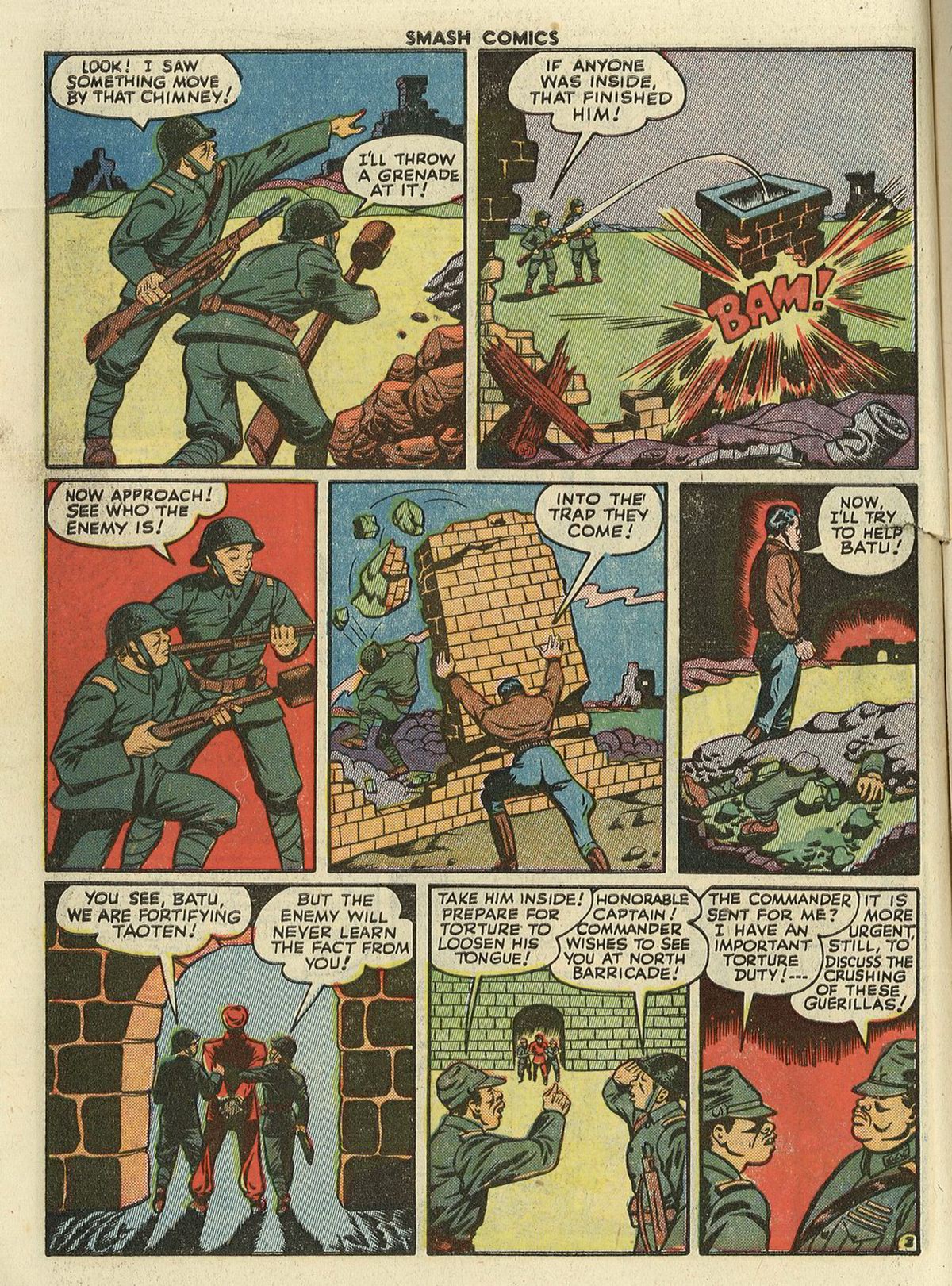 Read online Smash Comics comic -  Issue #56 - 16