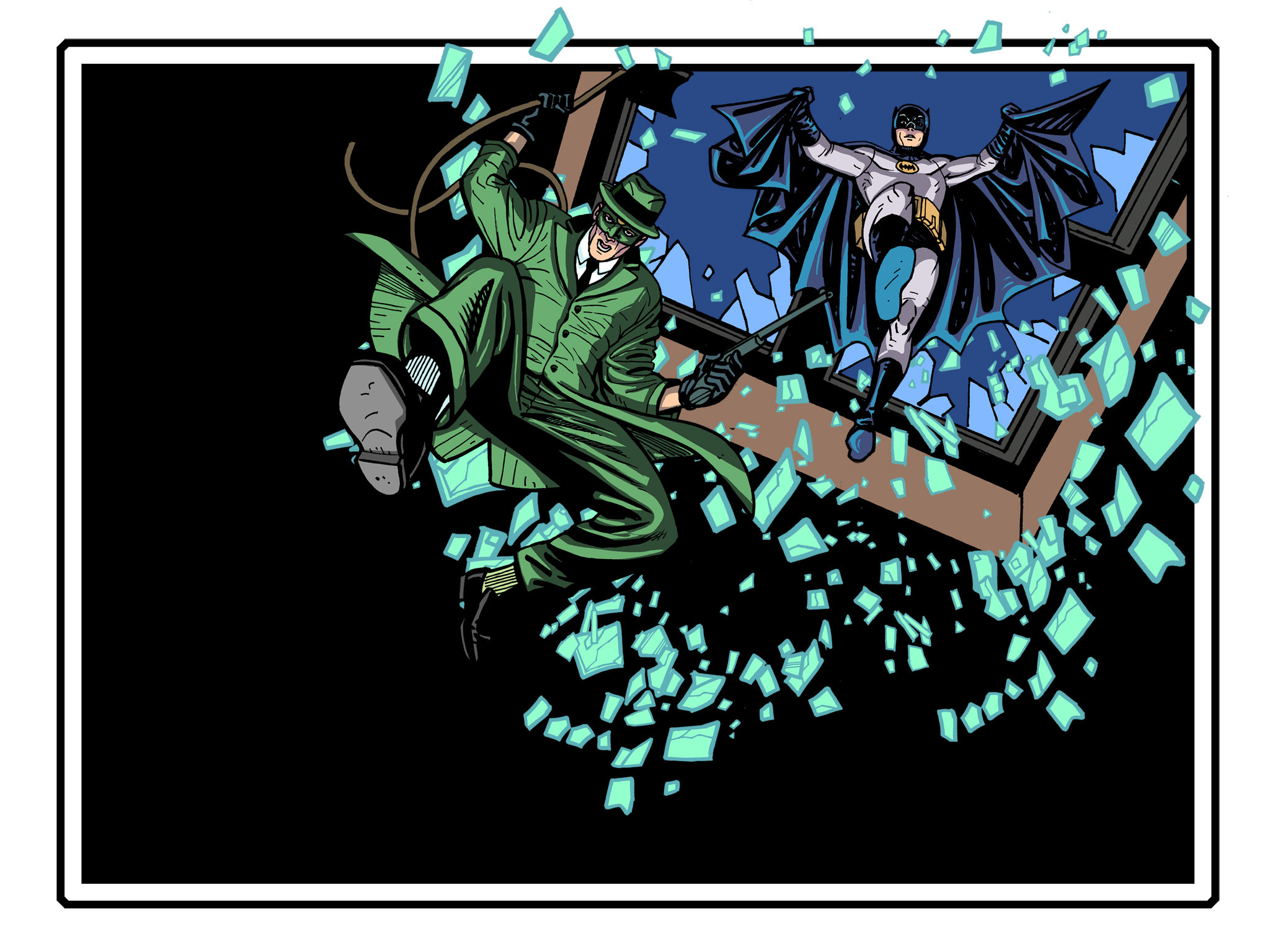 Read online Batman '66 Meets the Green Hornet [II] comic -  Issue #6 - 44