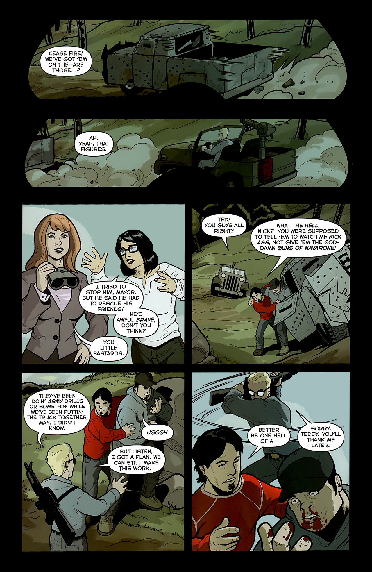 Read online Resurrection (2009) comic -  Issue #8 - 23