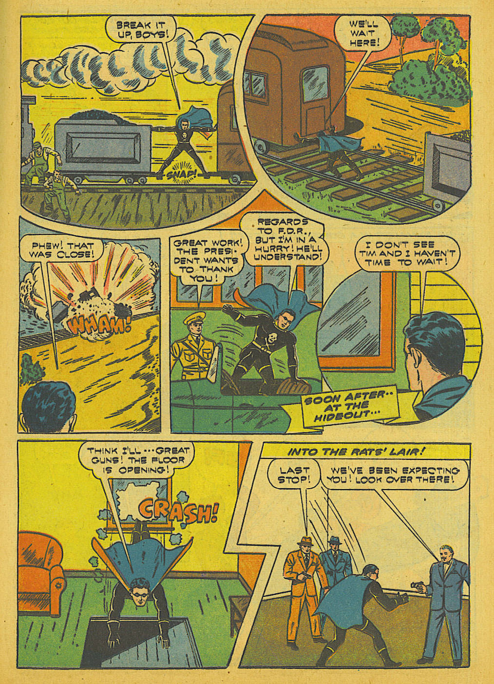 Read online Exciting Comics comic -  Issue #23 - 28