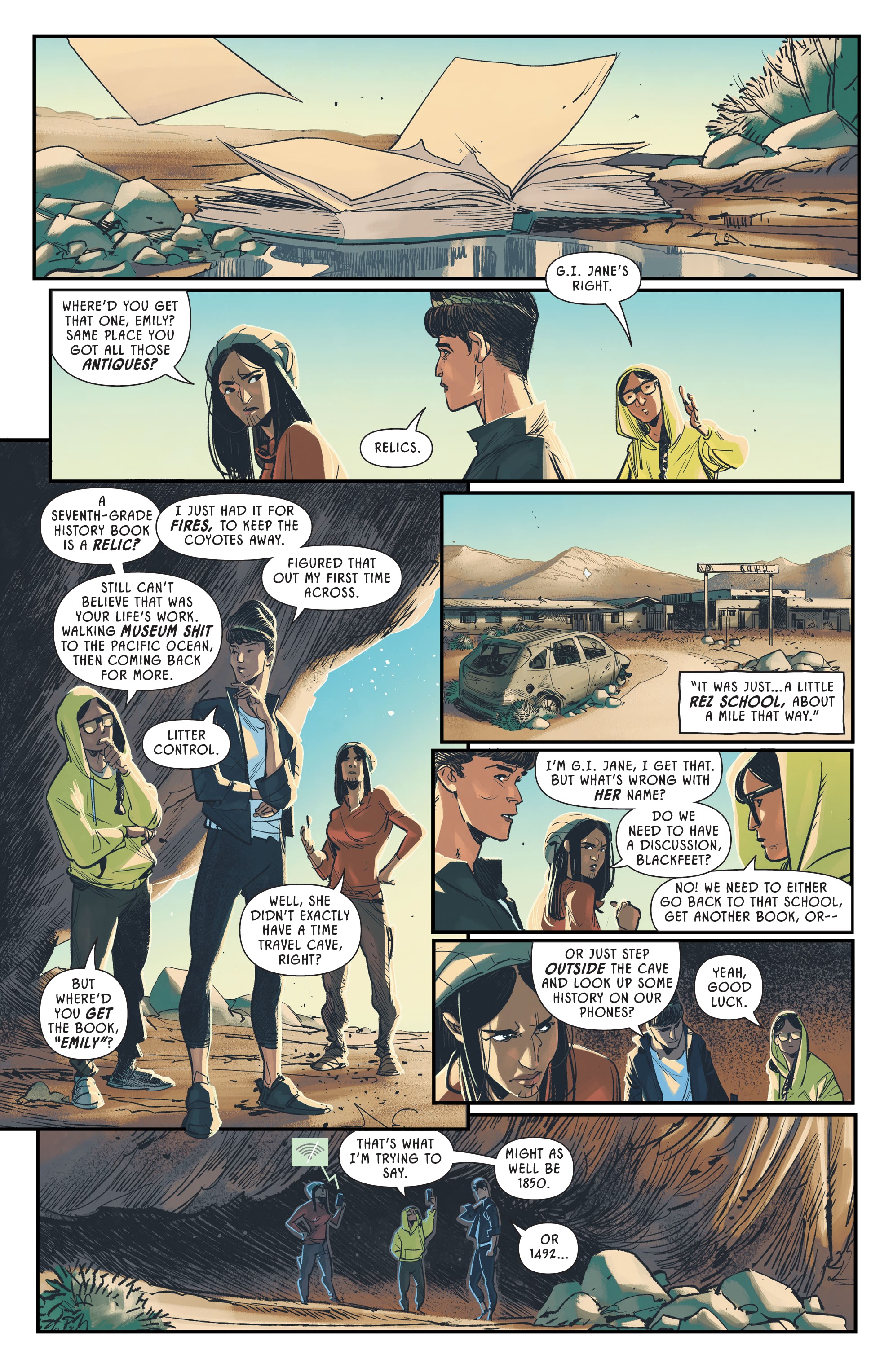 Read online Earthdivers comic -  Issue #1 - 14
