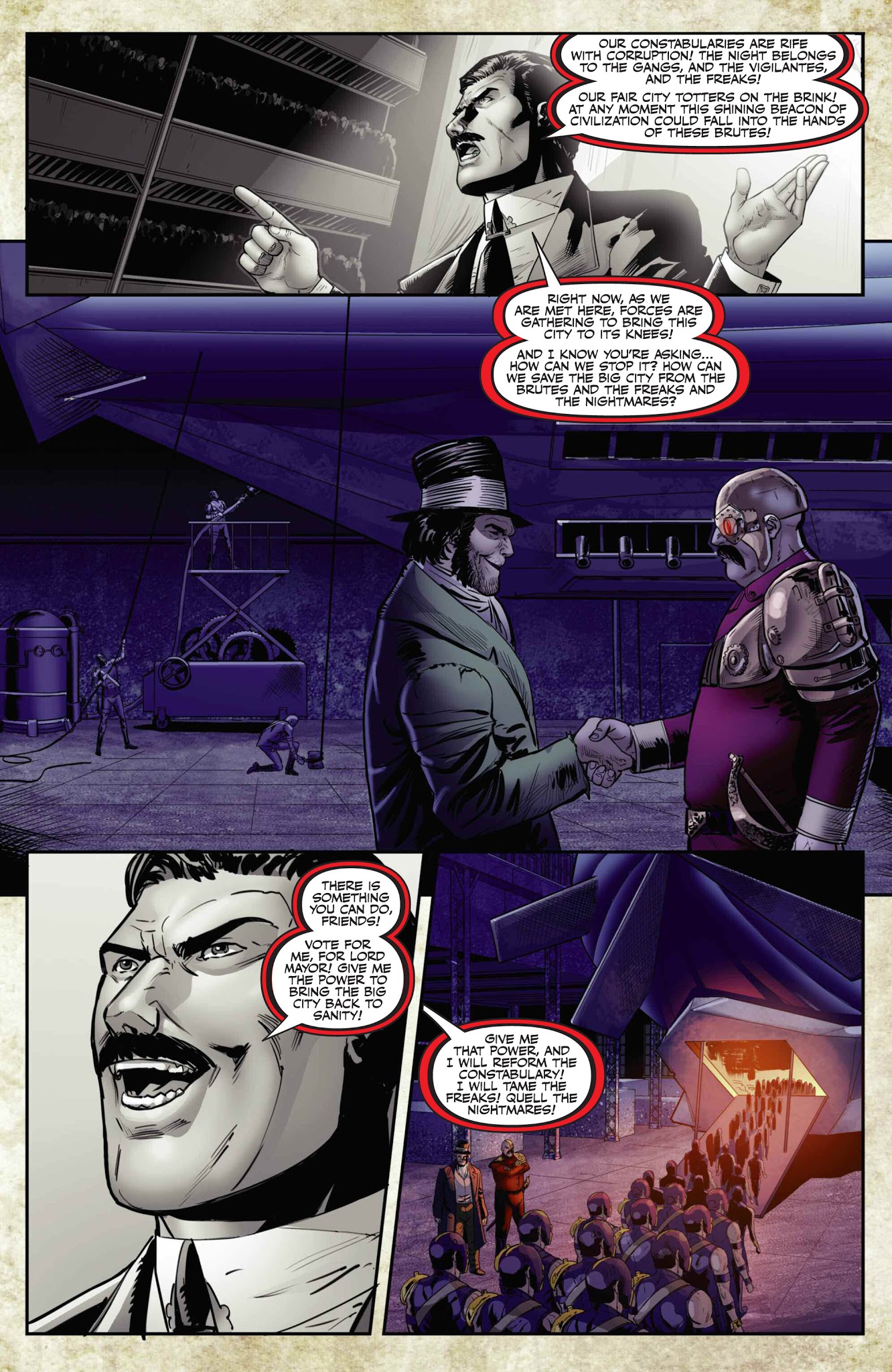 Read online Legenderry: Vampirella comic -  Issue #4 - 10