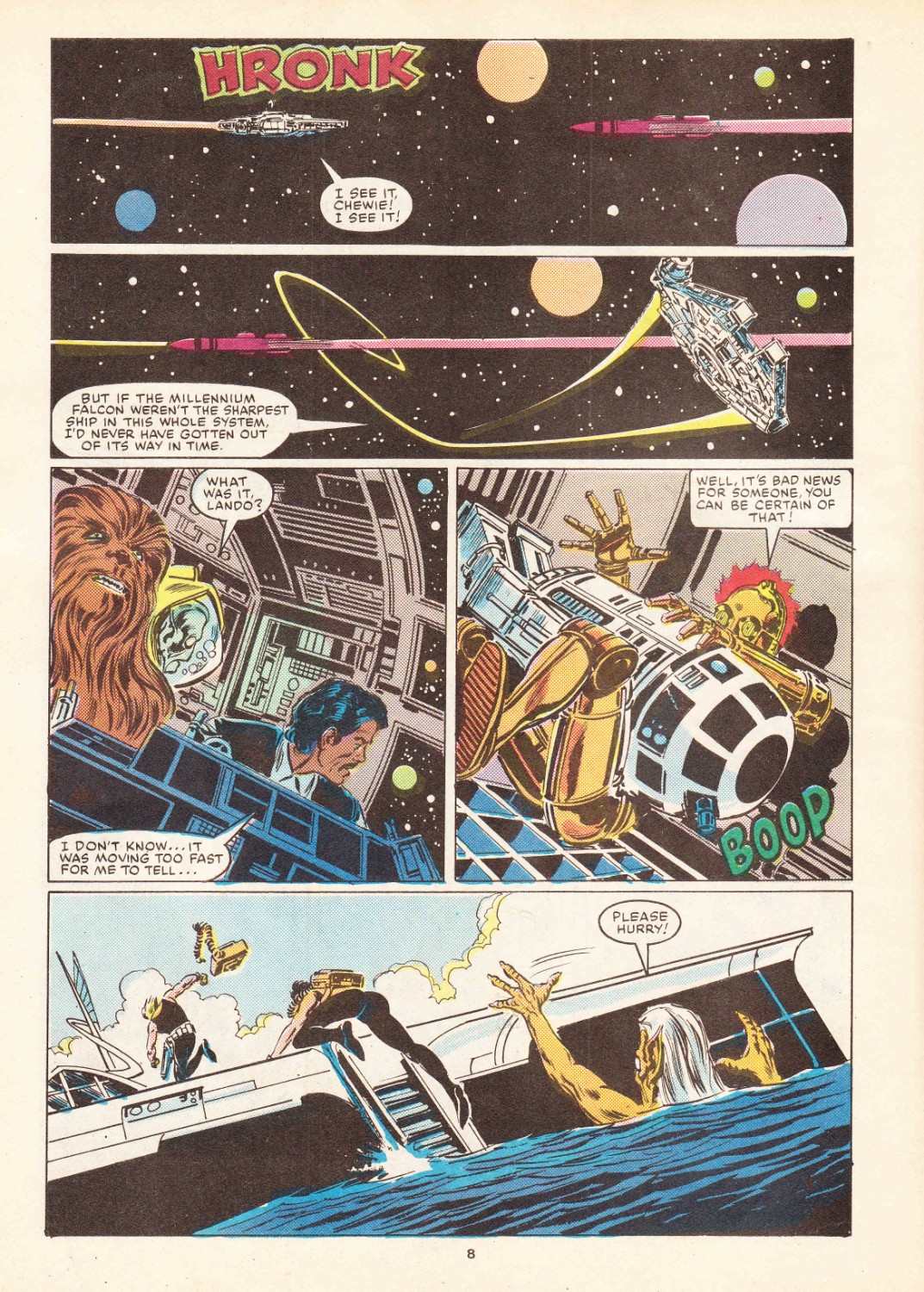 Read online Return of the Jedi comic -  Issue #9 - 8