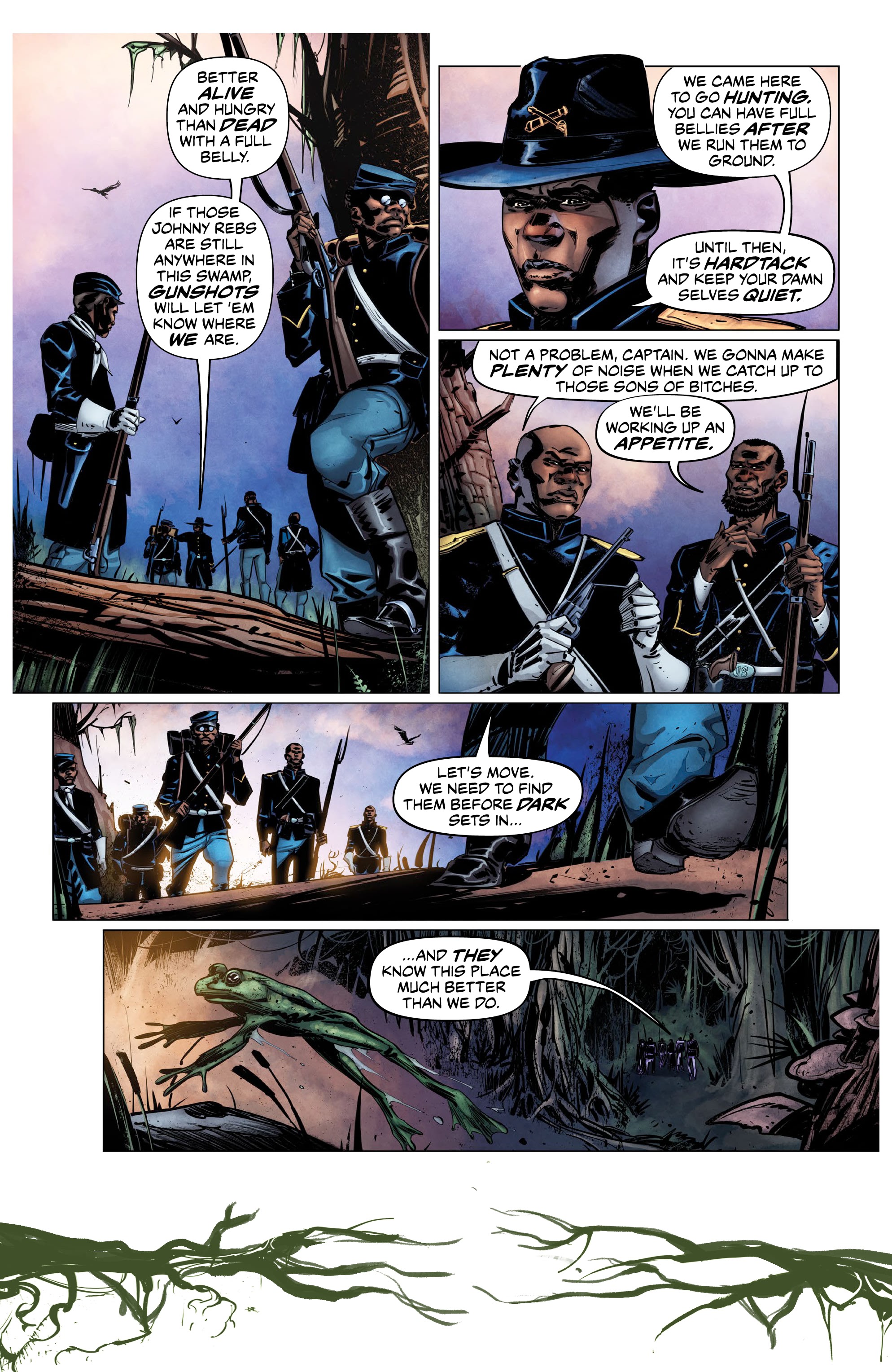 Read online Swamp God comic -  Issue #2 - 4