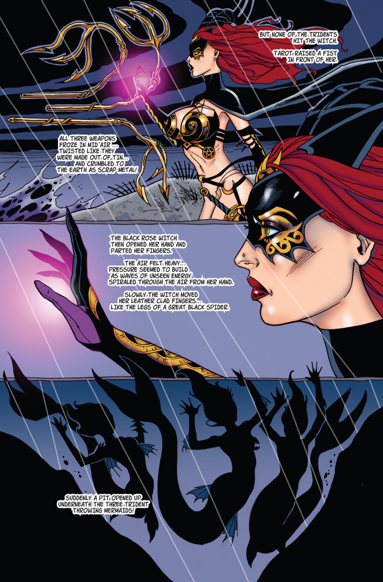 Read online Tarot: Witch of the Black Rose comic -  Issue #132 - 17