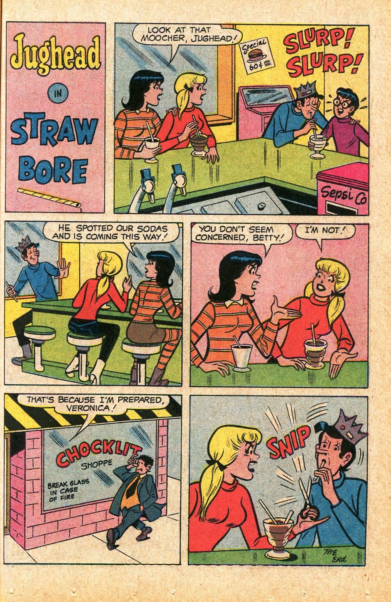 Read online Jughead's Jokes comic -  Issue #10 - 45