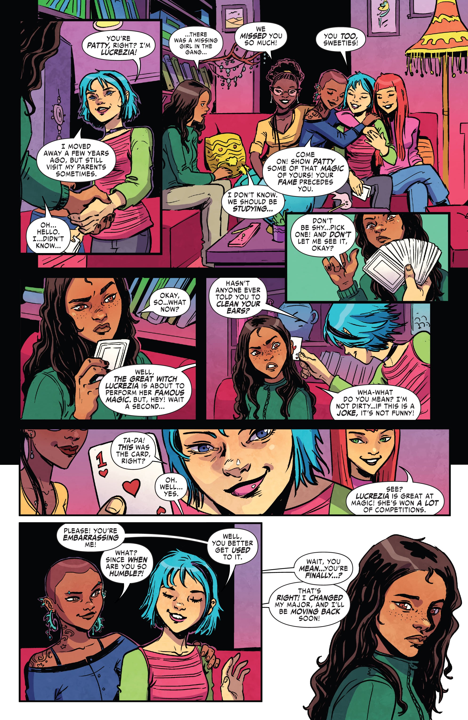 Read online Women of Marvel (2022) comic -  Issue #1 - 10