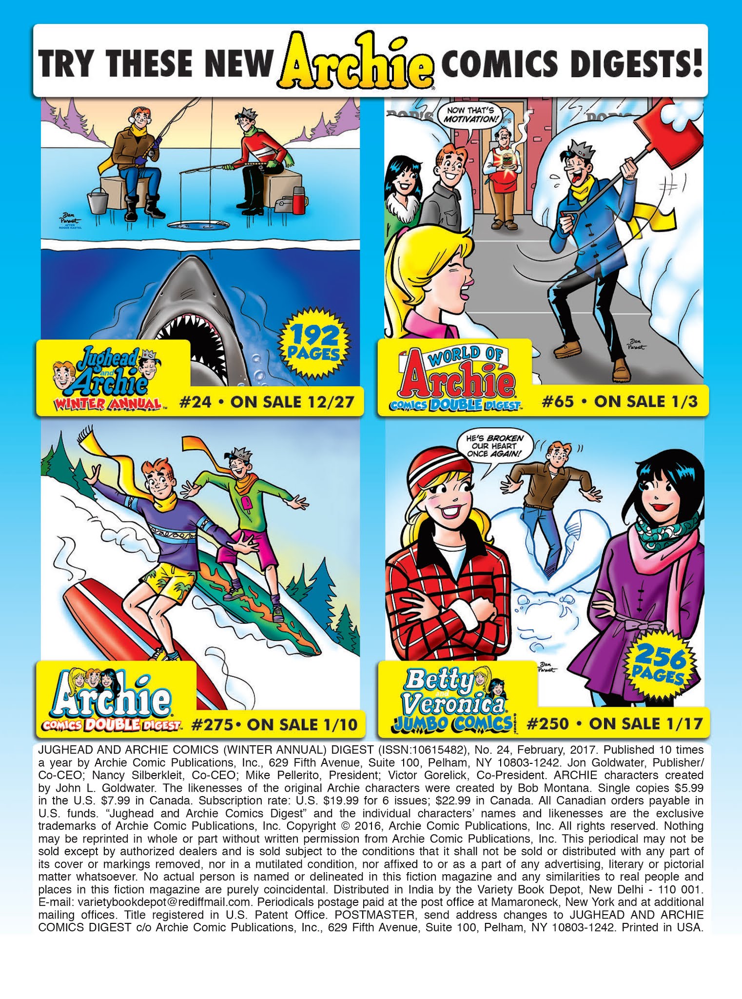 Read online Jughead and Archie Double Digest comic -  Issue #24 - 181