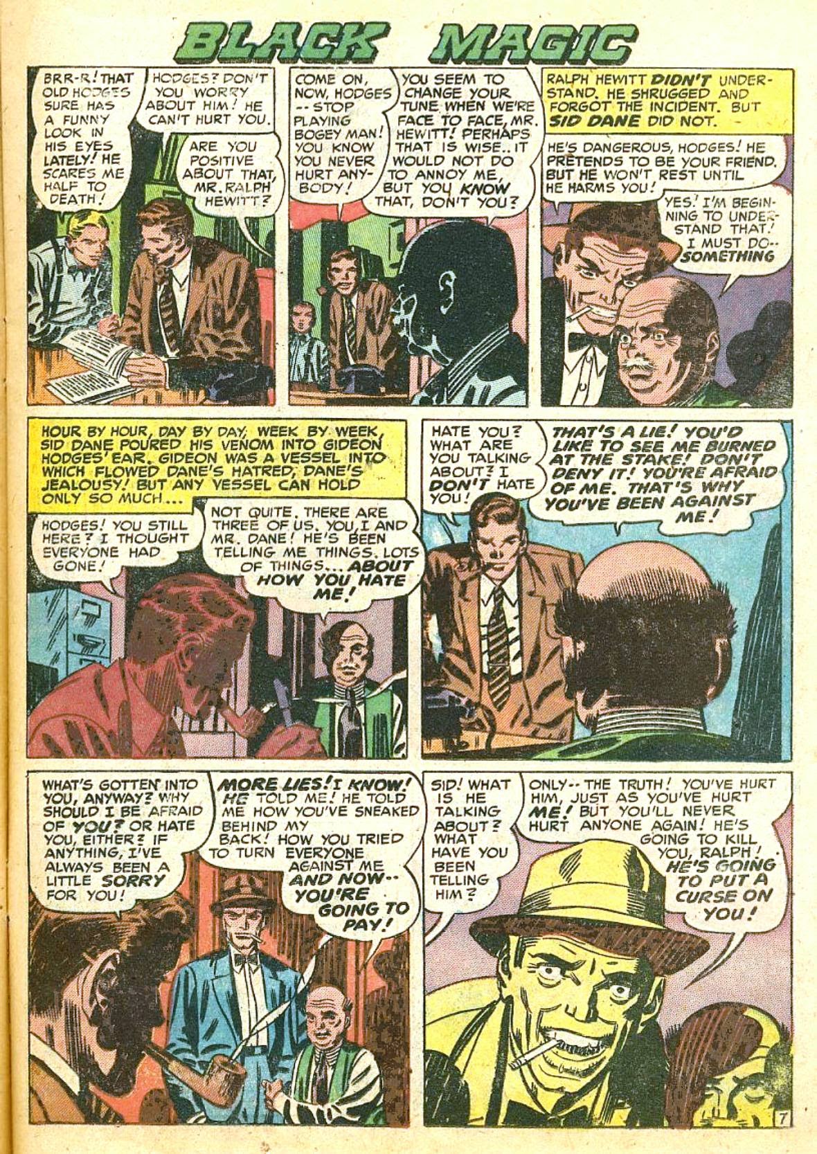 Read online Black Magic (1950) comic -  Issue #3 - 22