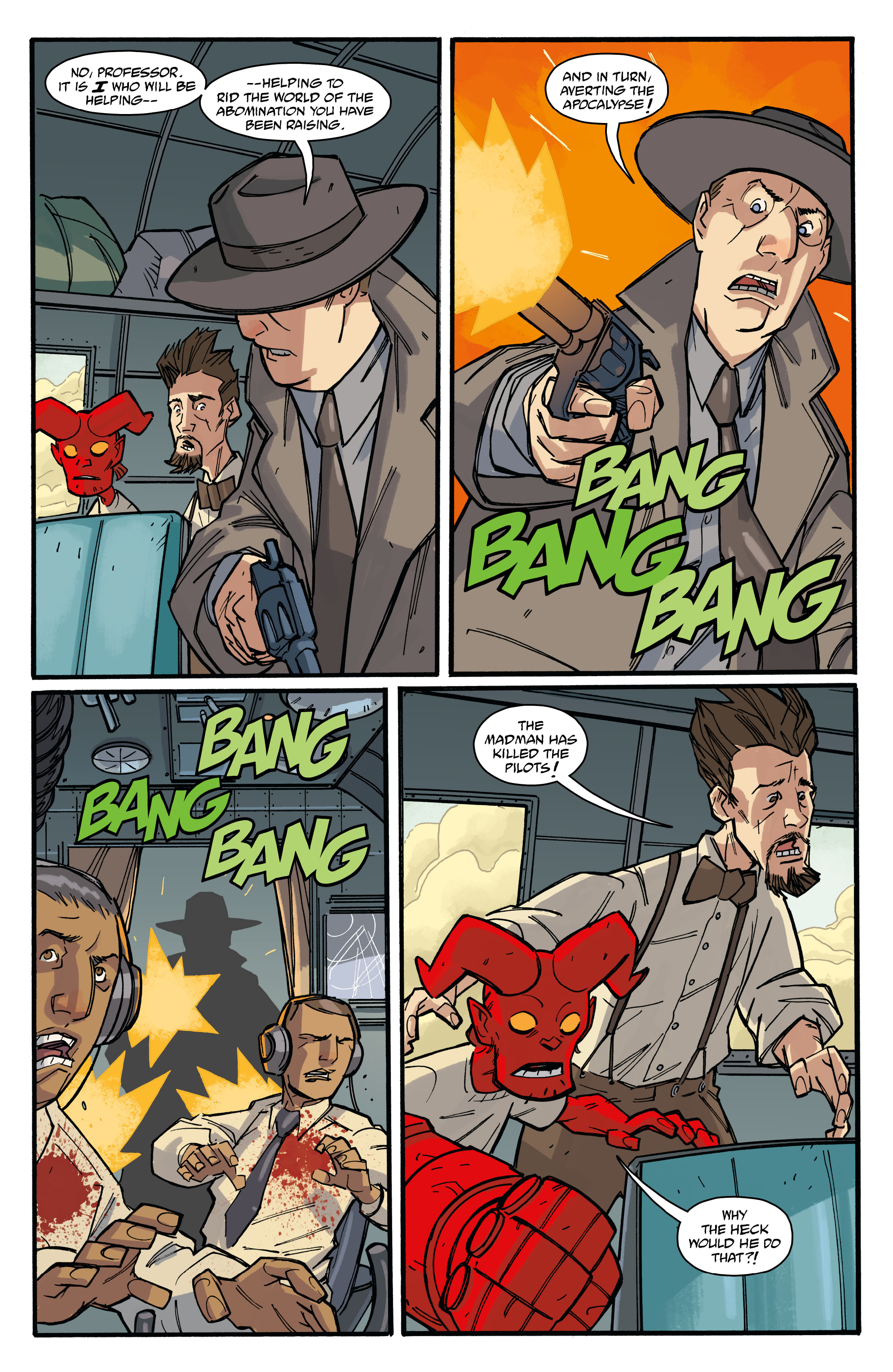 Read online Young Hellboy comic -  Issue #1 - 6