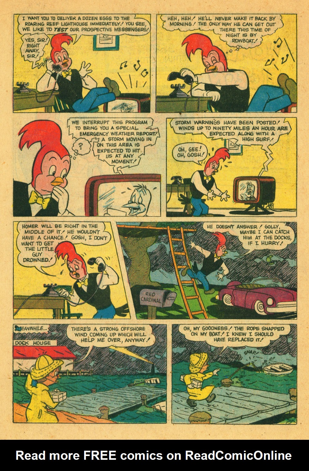 Read online Walter Lantz Woody Woodpecker (1952) comic -  Issue #40 - 16
