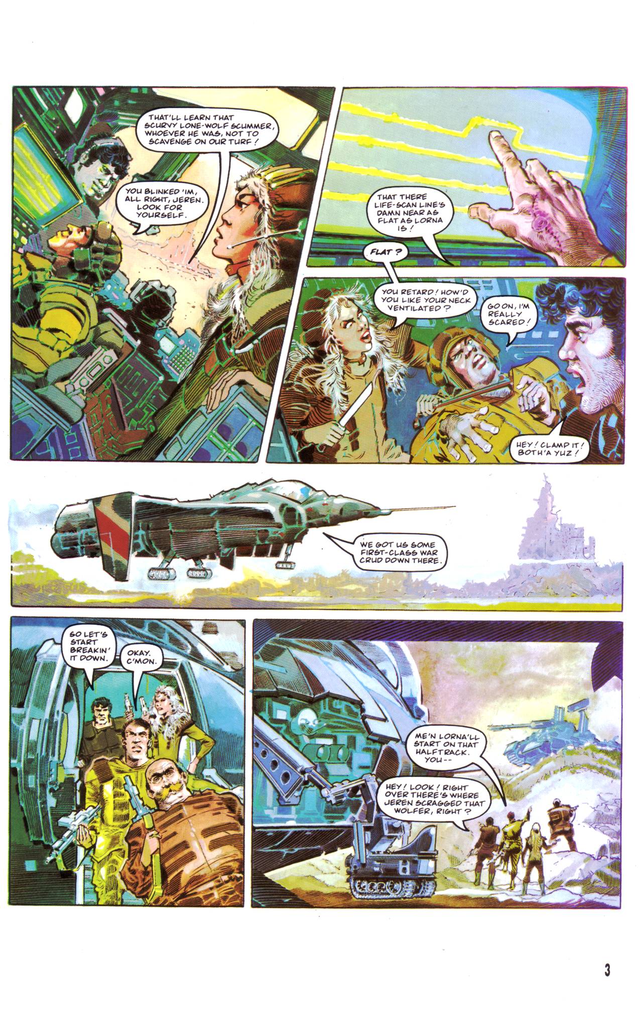 Read online Rogue Trooper:  The Final Warrior comic -  Issue #1 - 4