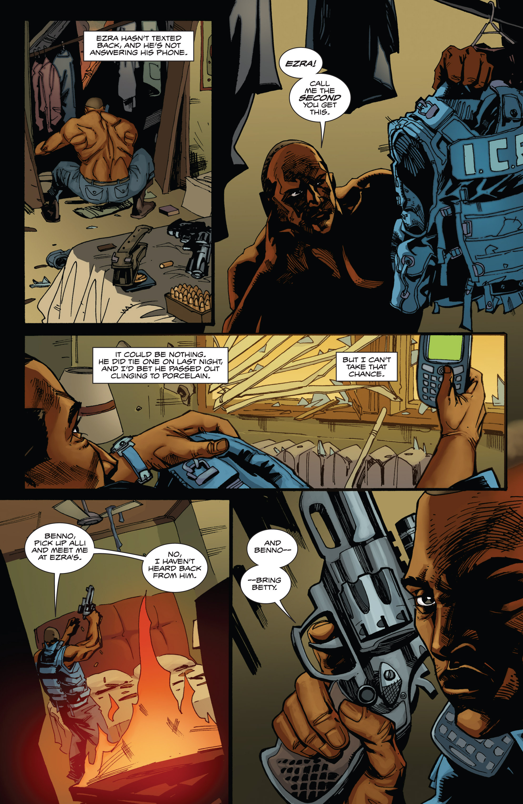 Read online ICE comic -  Issue #3 - 10