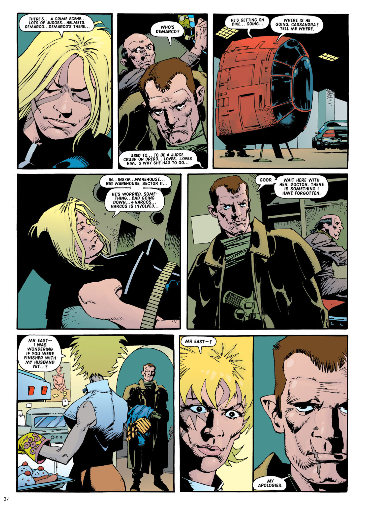 Read online Judge Dredd: The Complete Case Files comic -  Issue # TPB 30 - 34