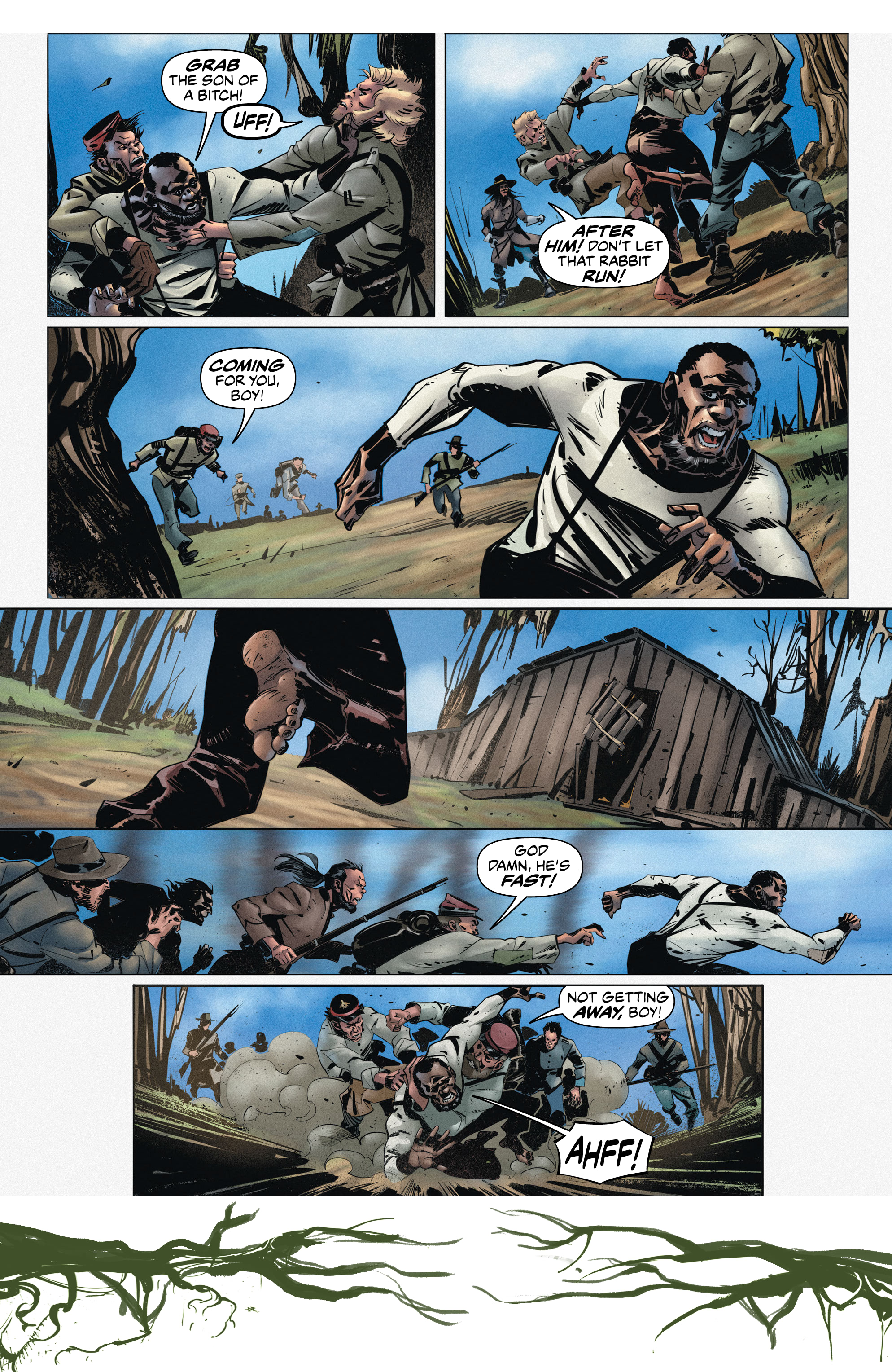 Read online Swamp God comic -  Issue #1 - 5