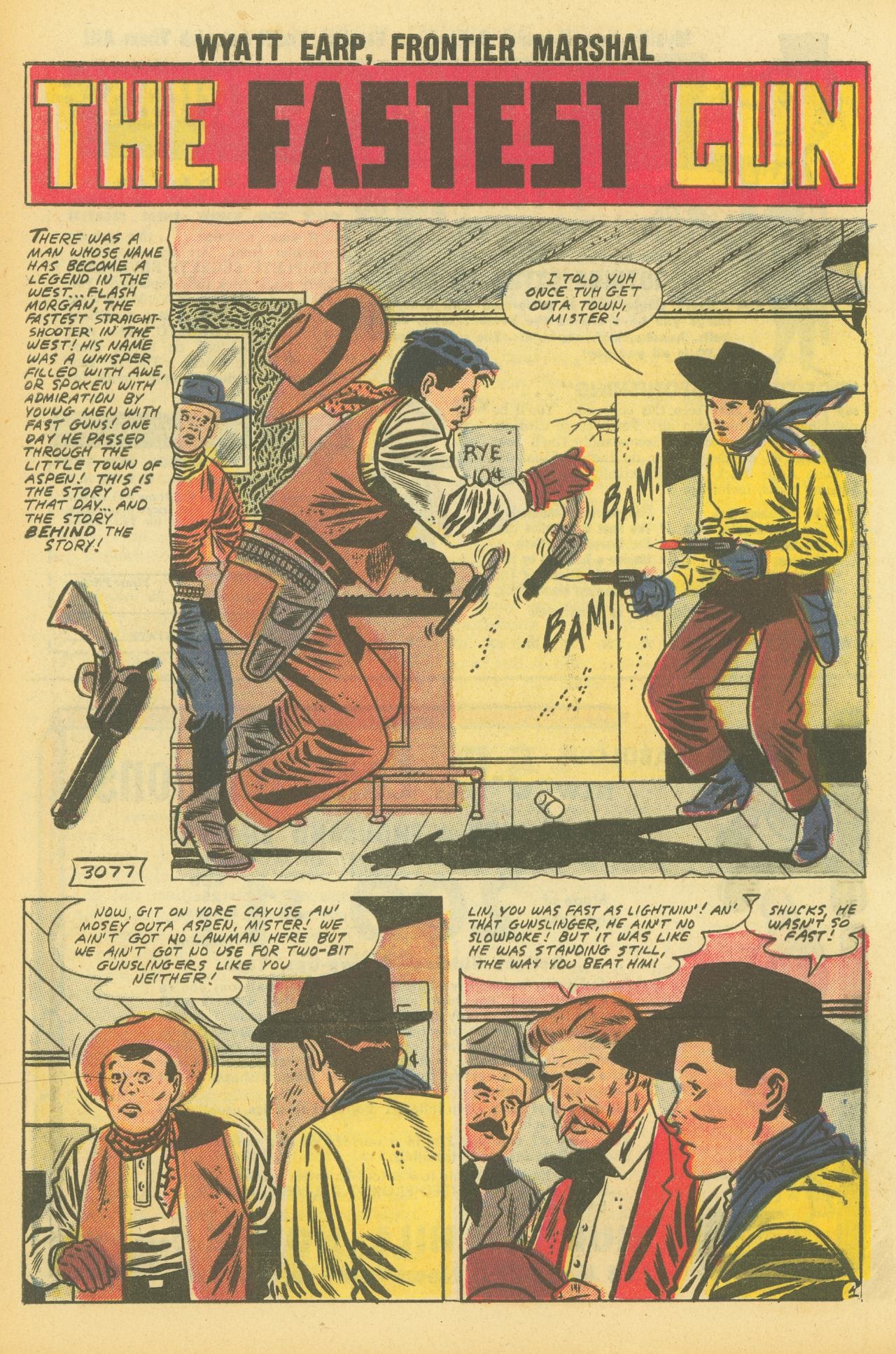 Read online Wyatt Earp Frontier Marshal comic -  Issue #20 - 54