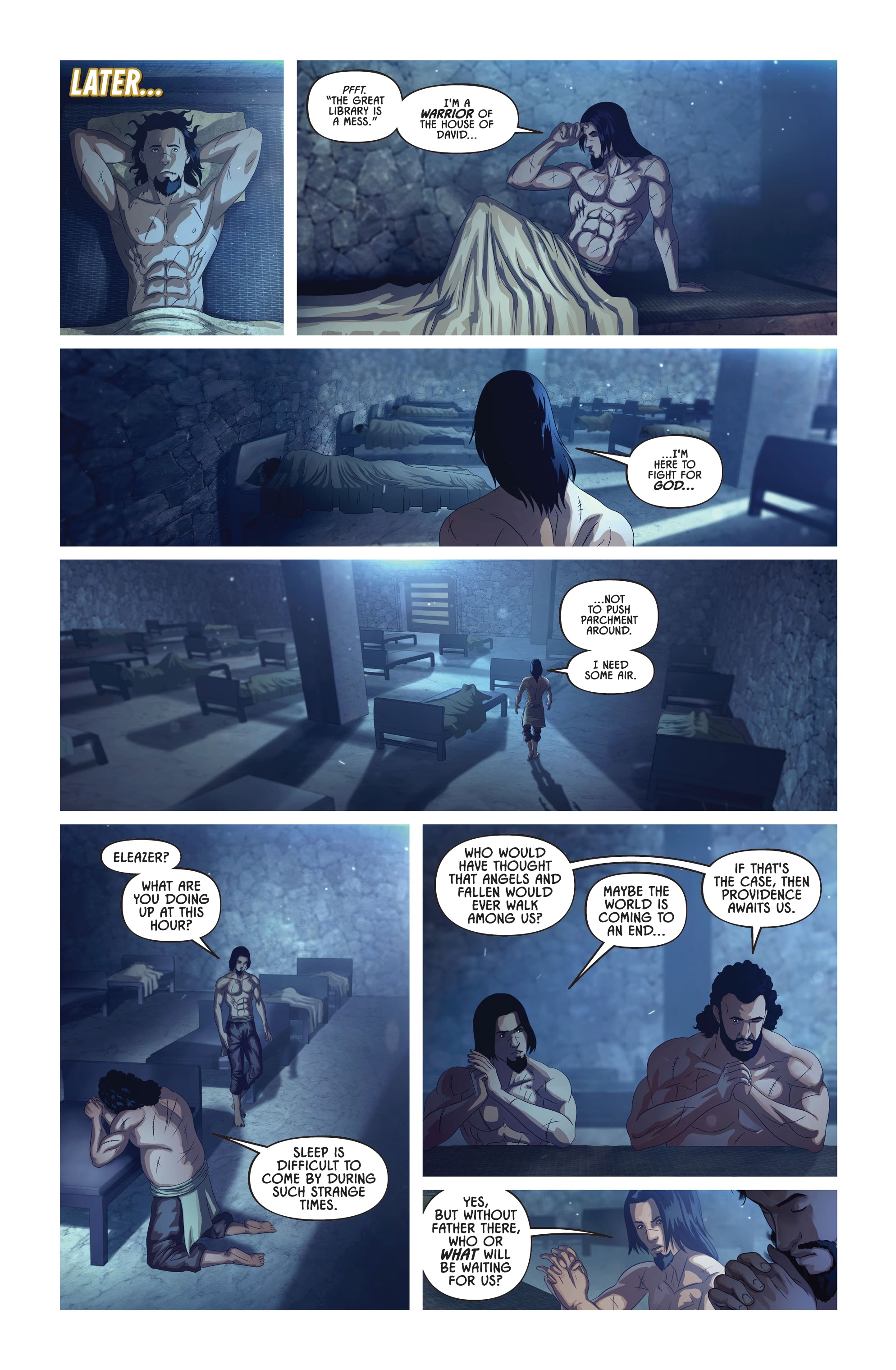 Read online Knights of the Golden Sun comic -  Issue #9 - 20