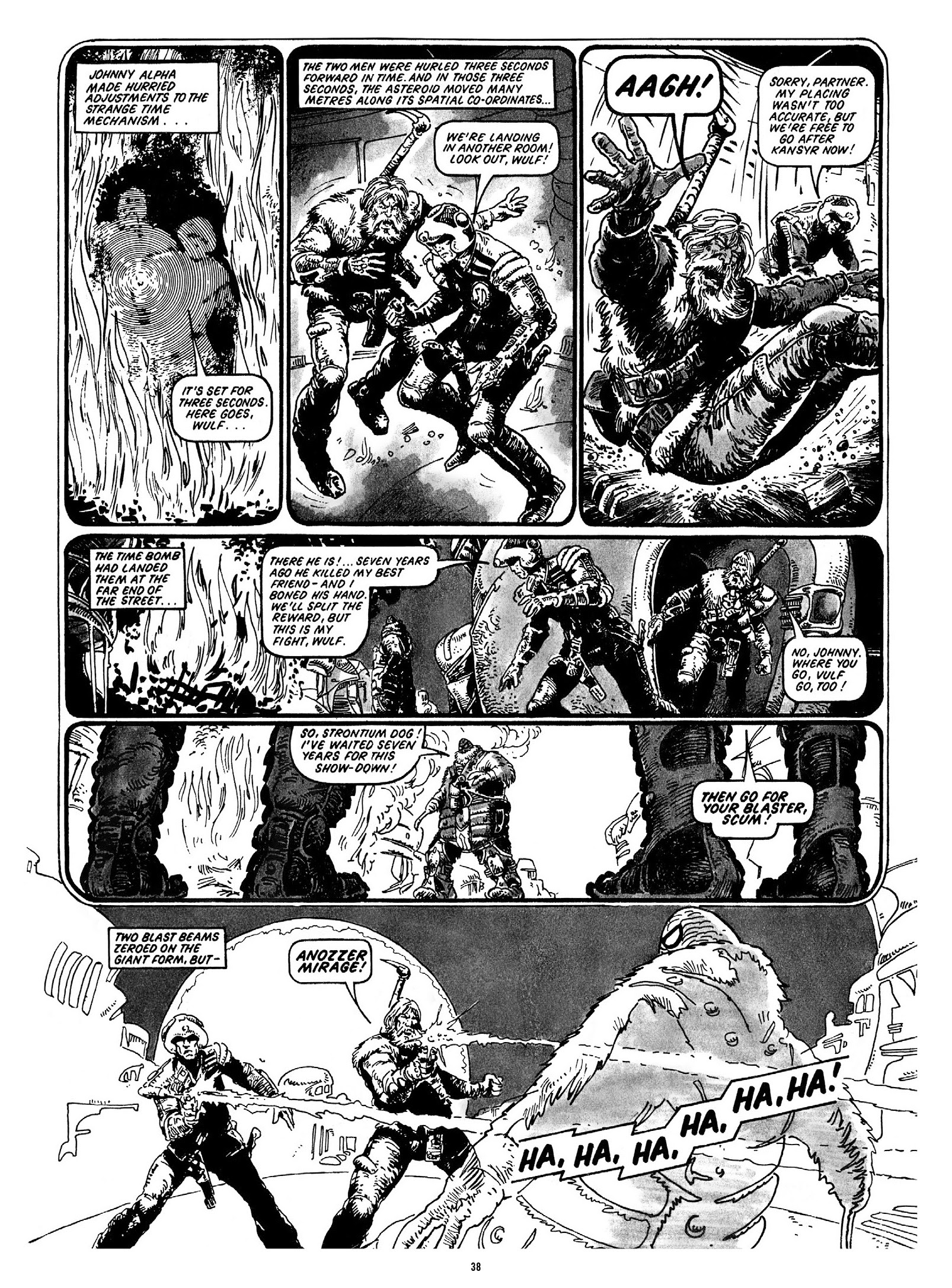 Read online Strontium Dog Search and Destroy: The Starlord Years comic -  Issue # TPB - 38
