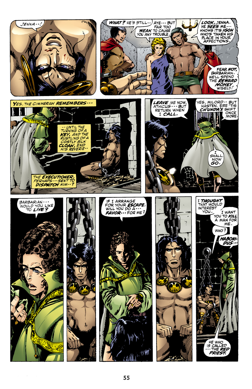 Read online The Chronicles of Conan comic -  Issue # TPB 2 (Part 1) - 56