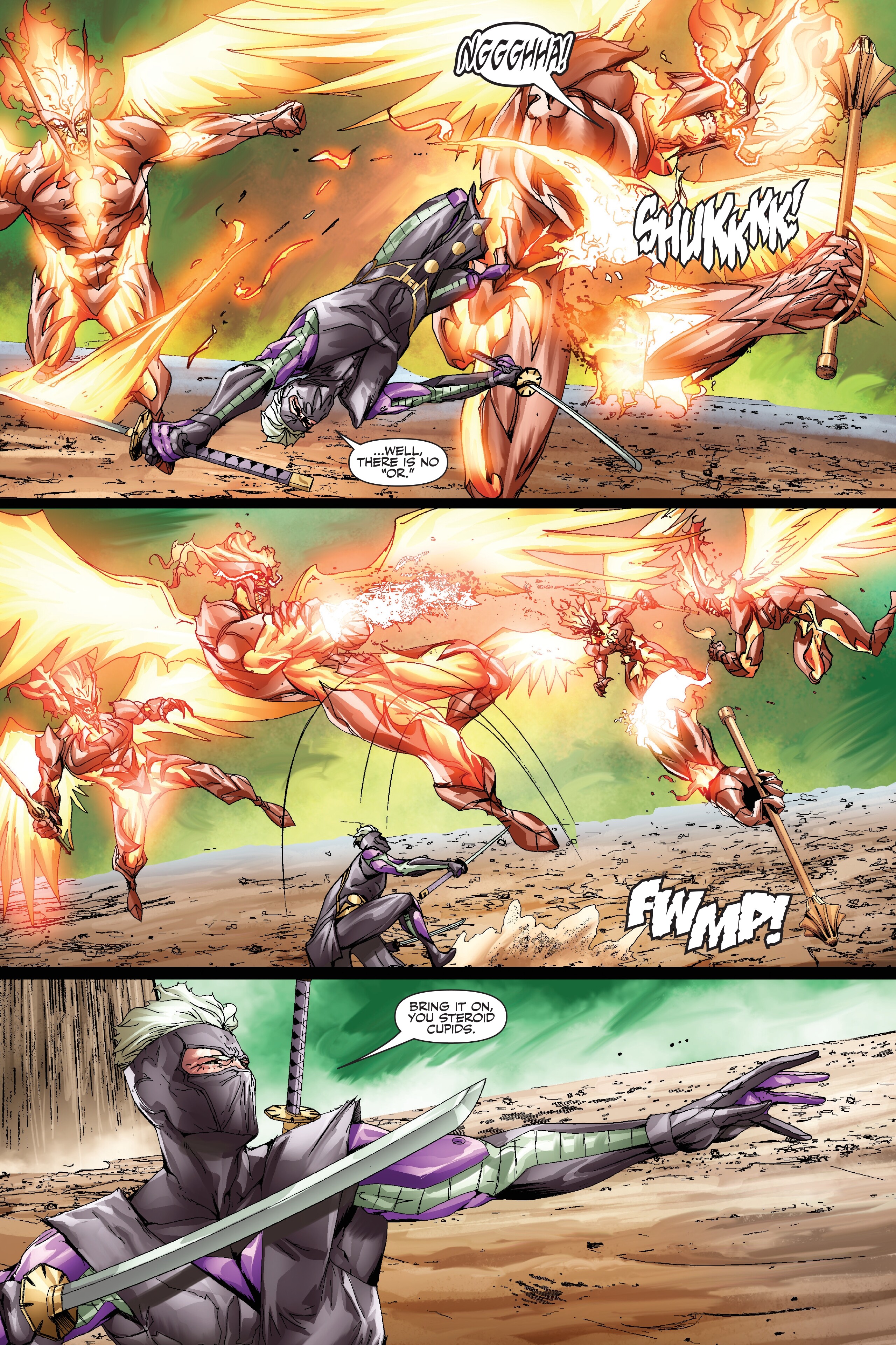 Read online Ninjak (2015) comic -  Issue # _Deluxe Edition 2 (Part 3) - 33