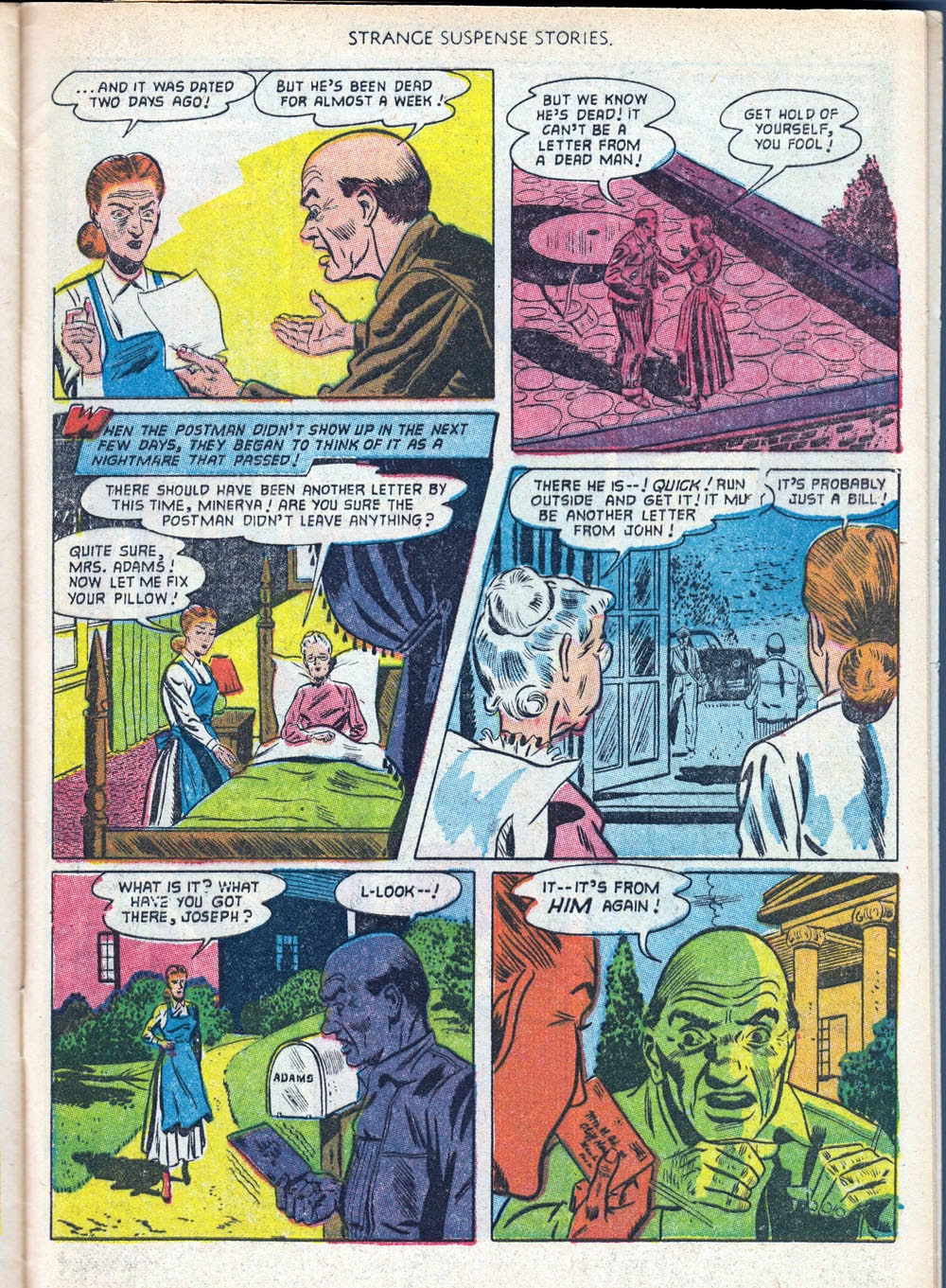 Read online Strange Suspense Stories (1952) comic -  Issue #5 - 29