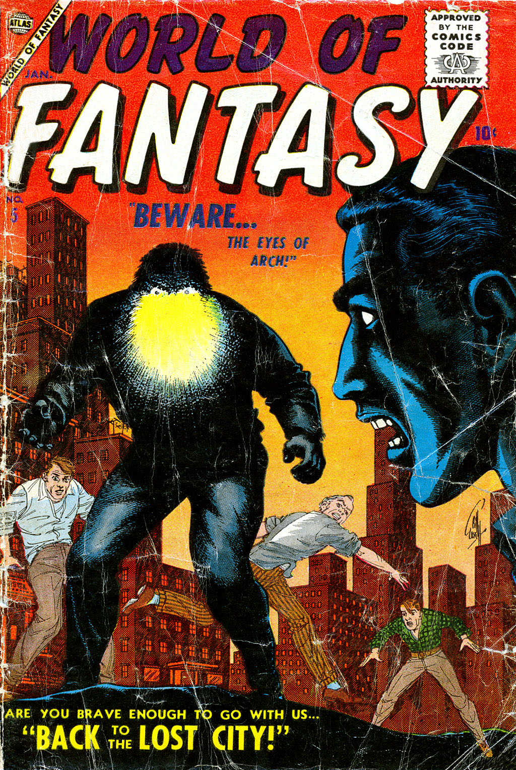 Read online World of Fantasy comic -  Issue #5 - 1