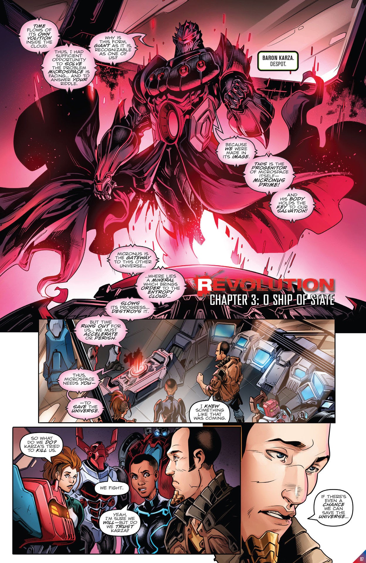 Read online Transformers: The IDW Collection Phase Three comic -  Issue # TPB 1 (Part 1) - 85