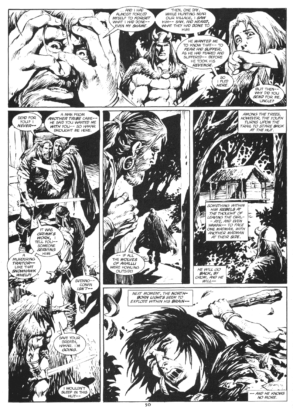 Read online The Savage Sword Of Conan comic -  Issue #219 - 51