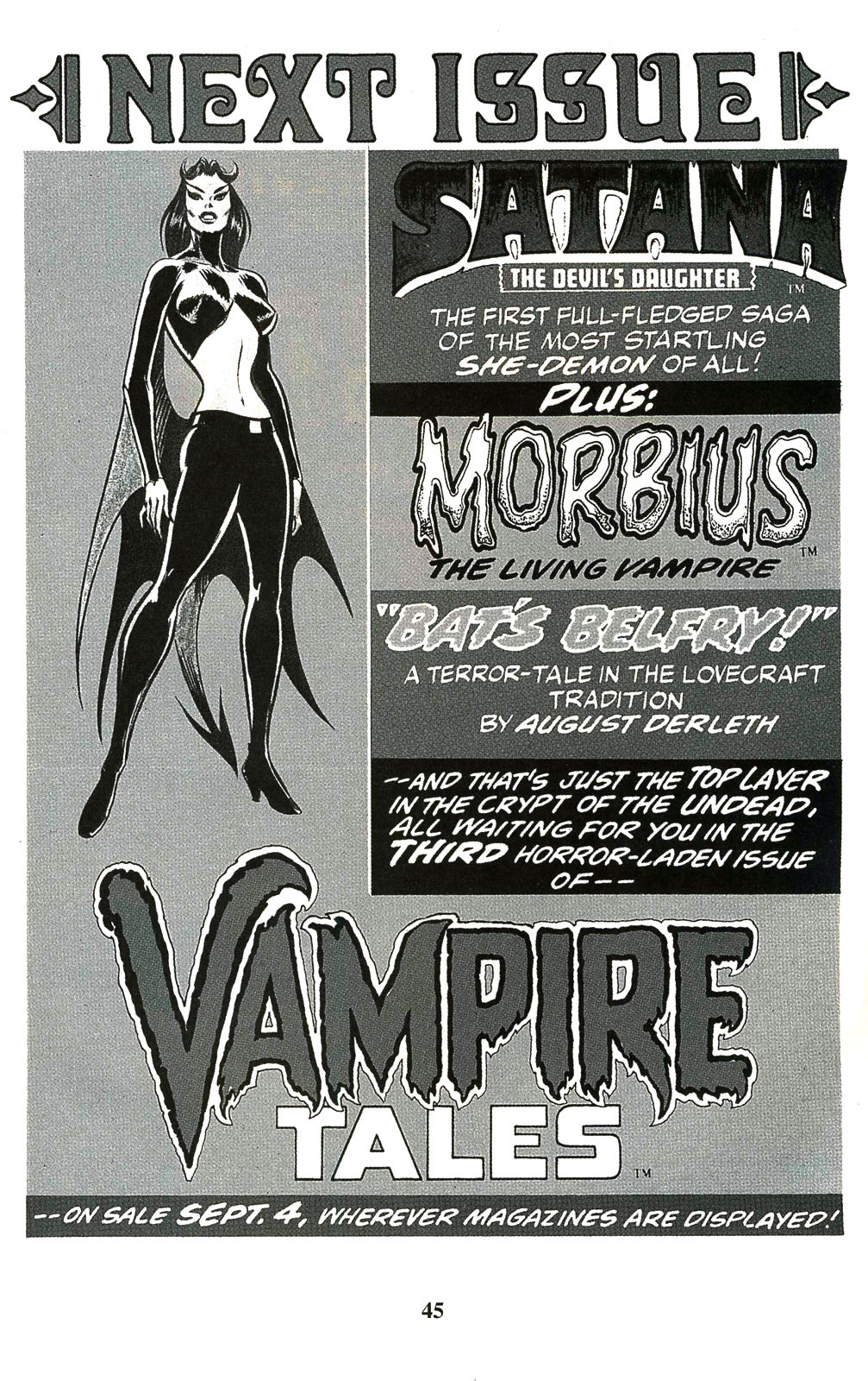 Read online Marvel Milestones: Blade, Man-Thing and Satana comic -  Issue # Full - 47