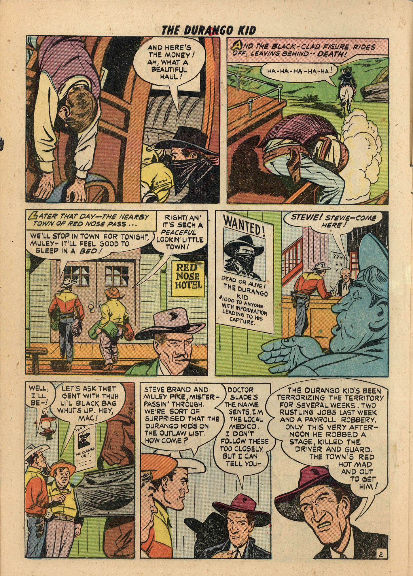 Read online Charles Starrett as The Durango Kid comic -  Issue #3 - 3
