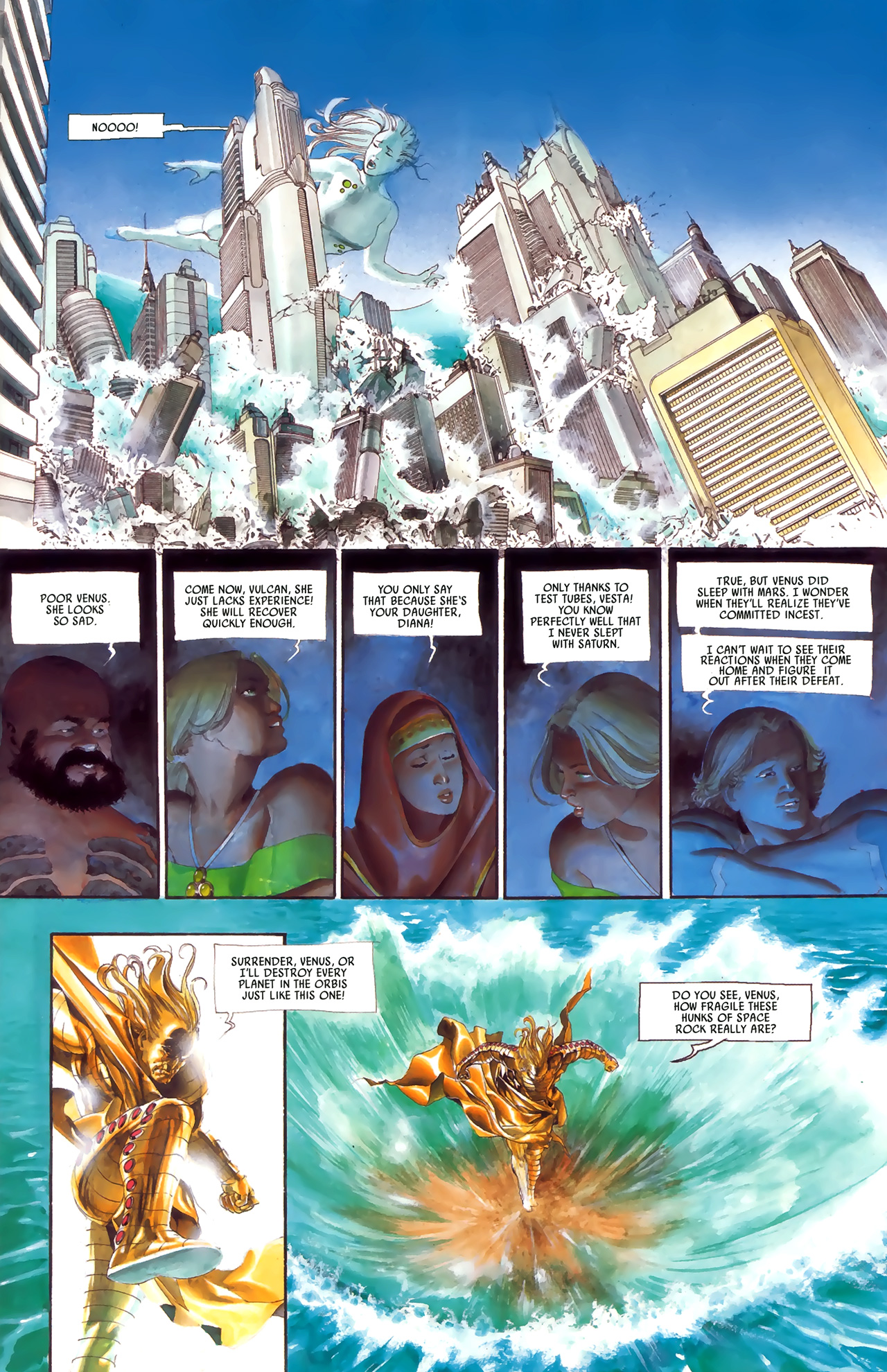 Read online Scourge Of The Gods: The Fall comic -  Issue #3 - 17