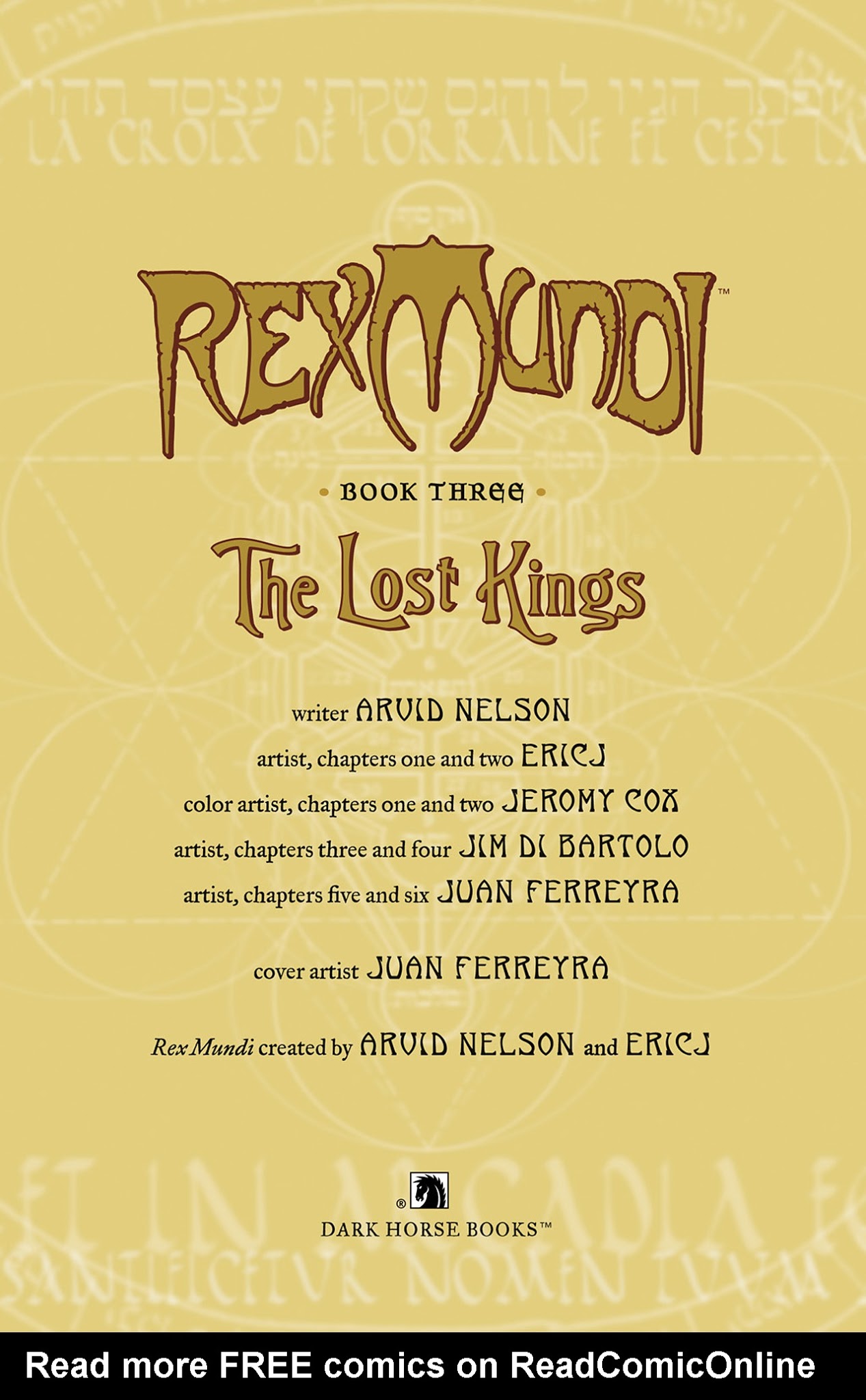 Read online Rex Mundi (2006) comic -  Issue # TPB 3 - 3