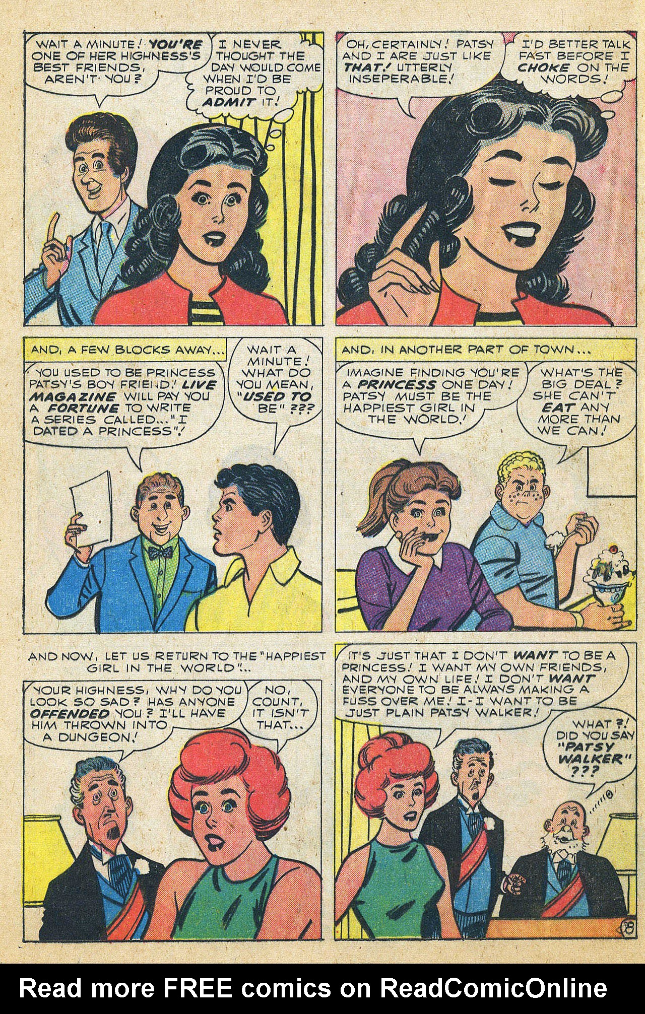 Read online Patsy Walker comic -  Issue #103 - 12