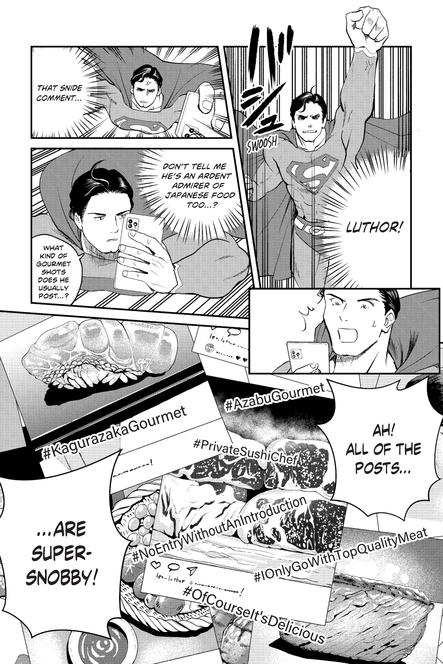 Read online Superman vs. Meshi comic -  Issue #10 - 6