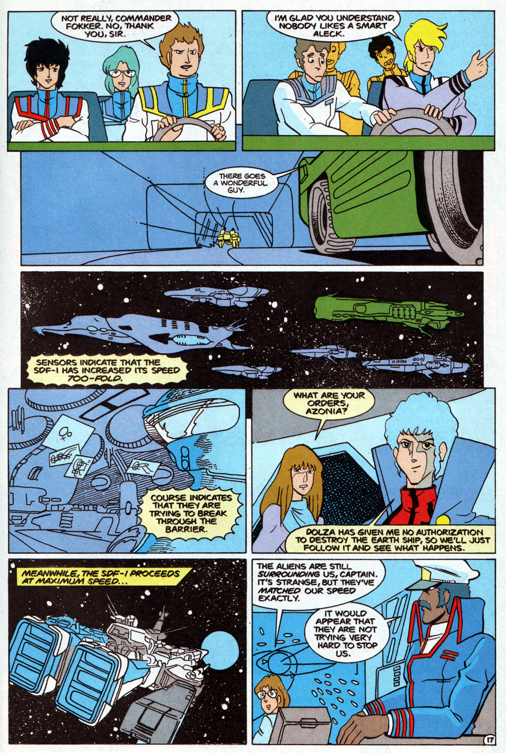 Read online Robotech The Macross Saga comic -  Issue #13 - 19