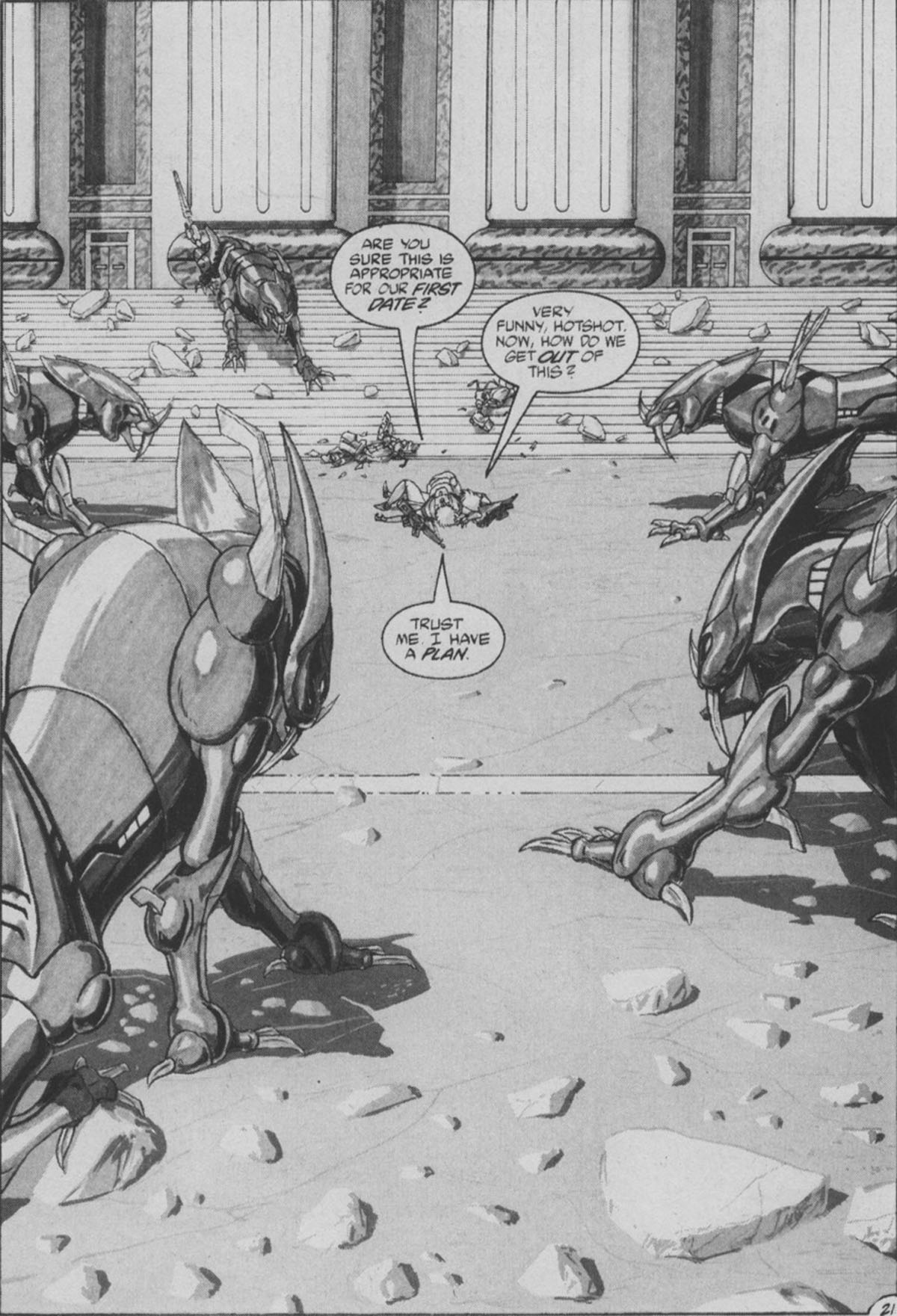 Read online Robotech II: The Sentinels - The Marriage of Rick Hunter and Lisa Hayes comic -  Issue # TPB 4 - 51