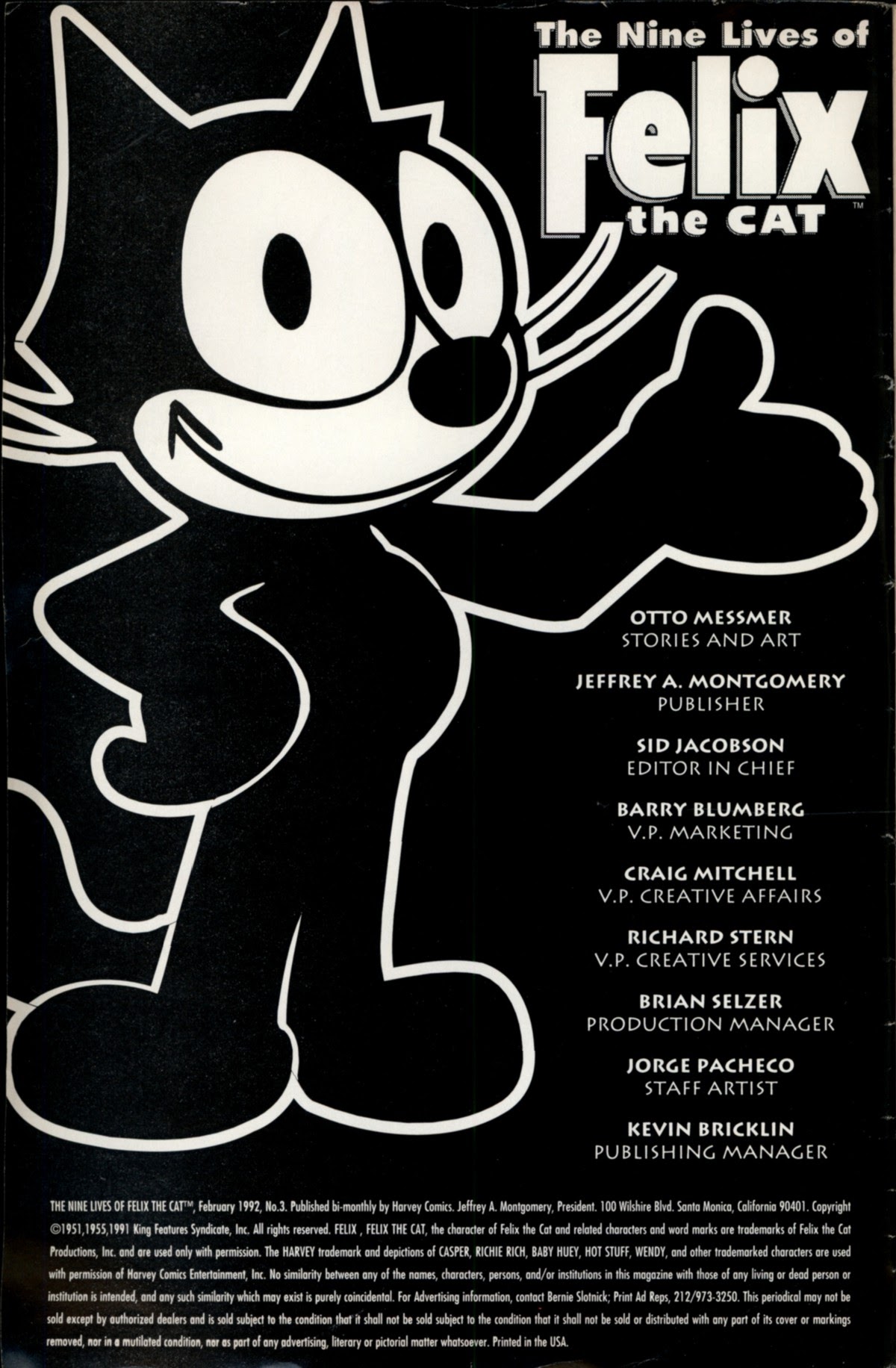 Read online Nine Lives of Felix the Cat comic -  Issue #3 - 2