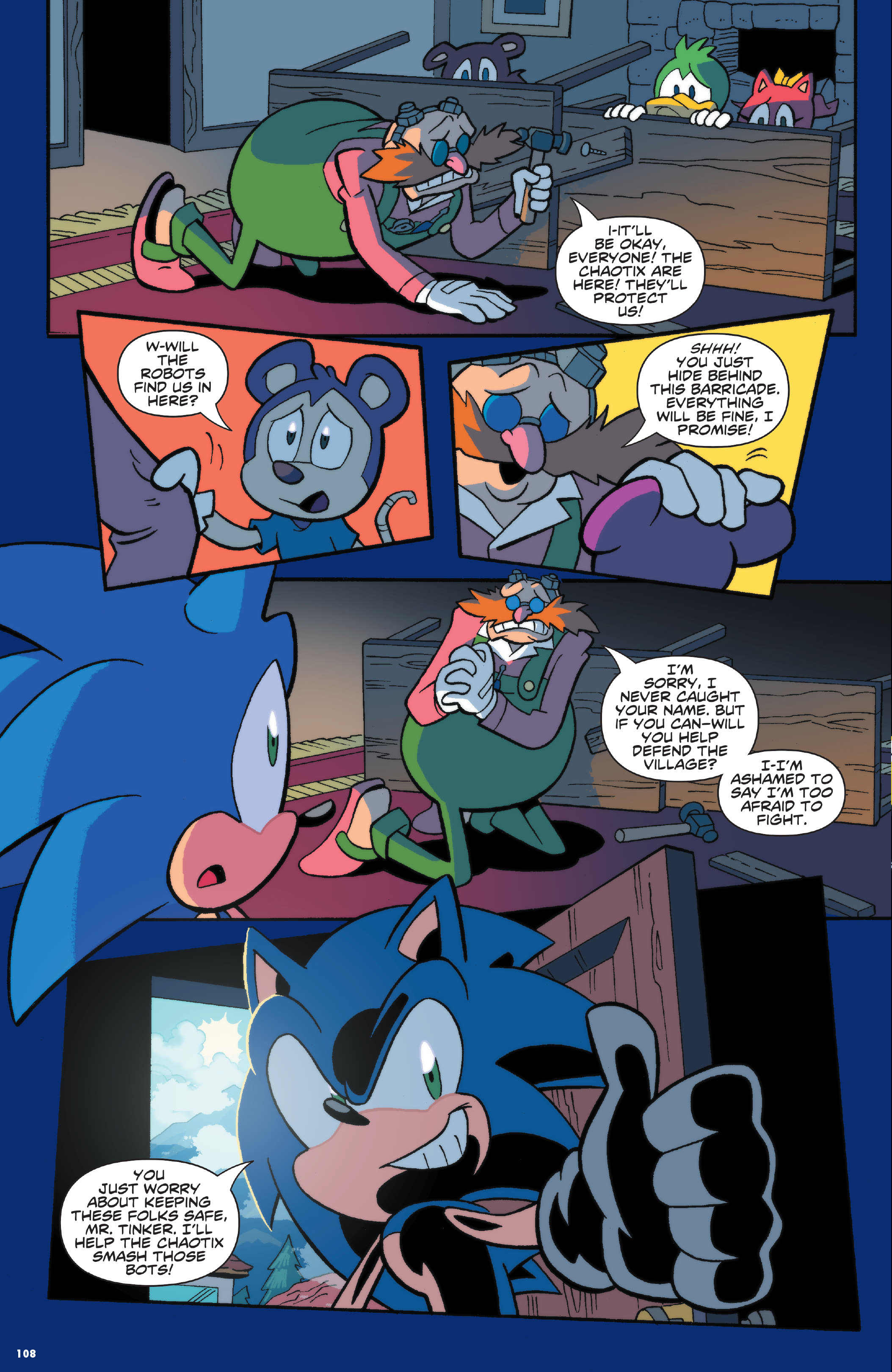 Read online Sonic the Hedgehog (2018) comic -  Issue # _The IDW Collection 1 (Part 2) - 4